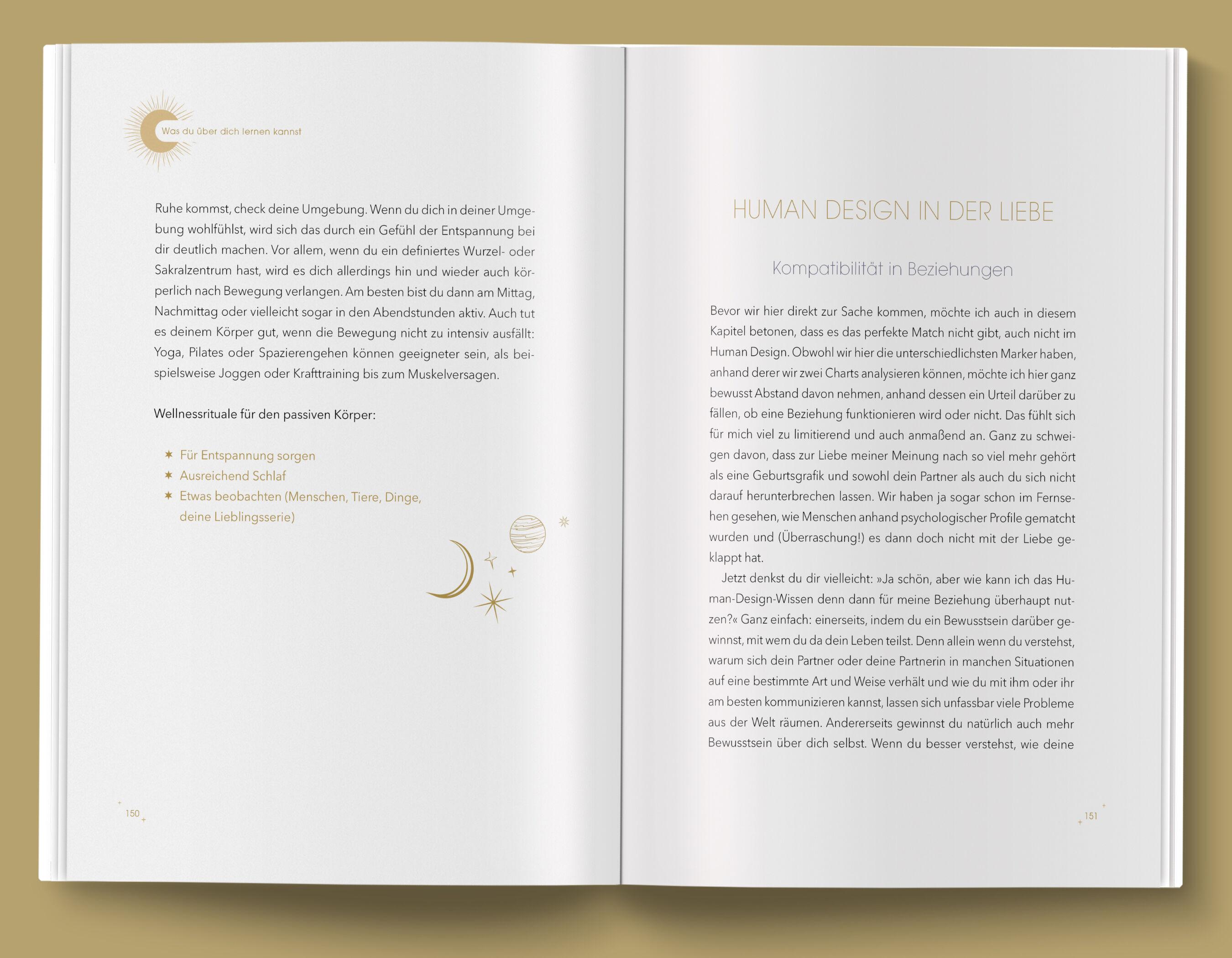 Beispielinhalt (Bild) Human Design