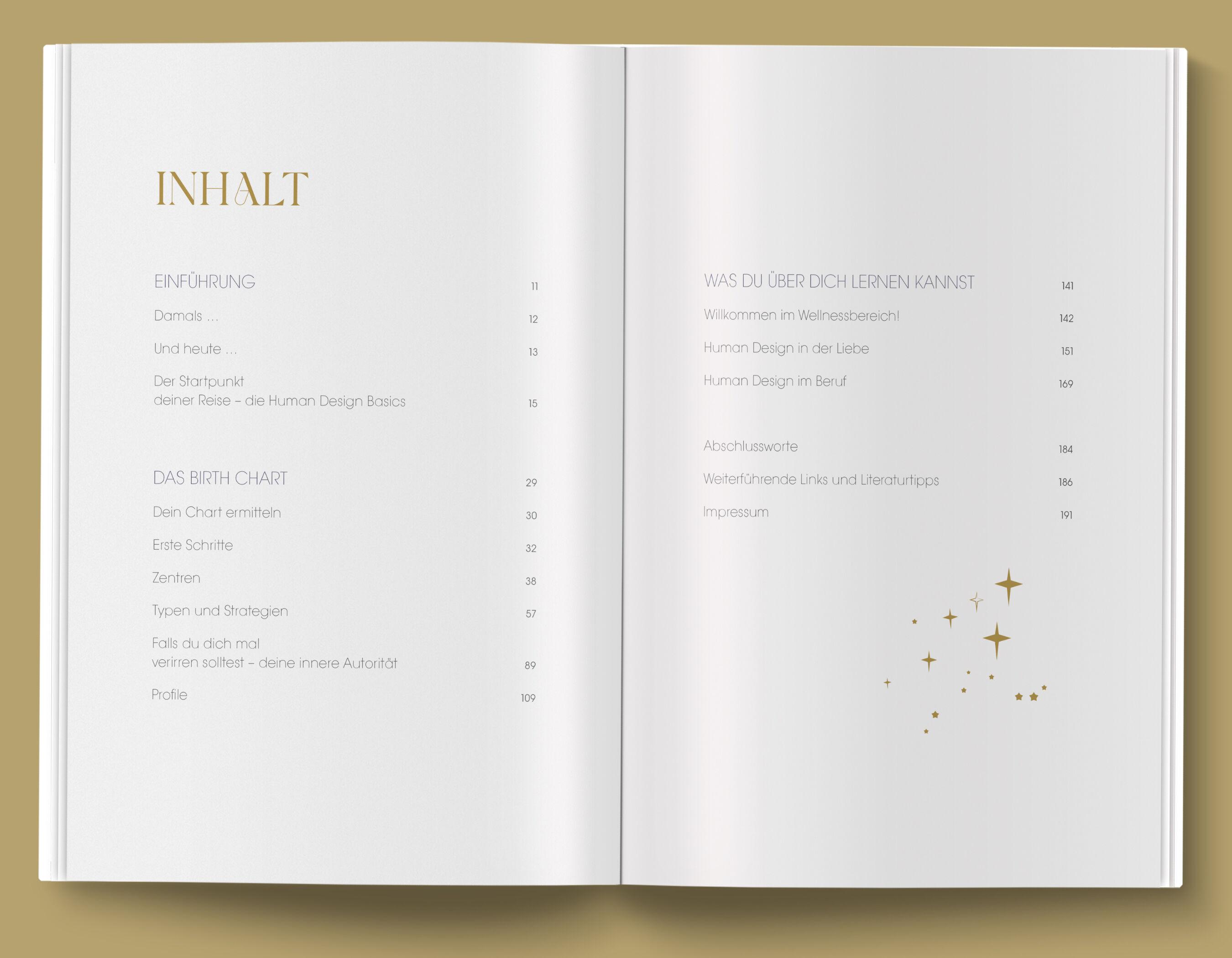 Beispielinhalt (Bild) Human Design