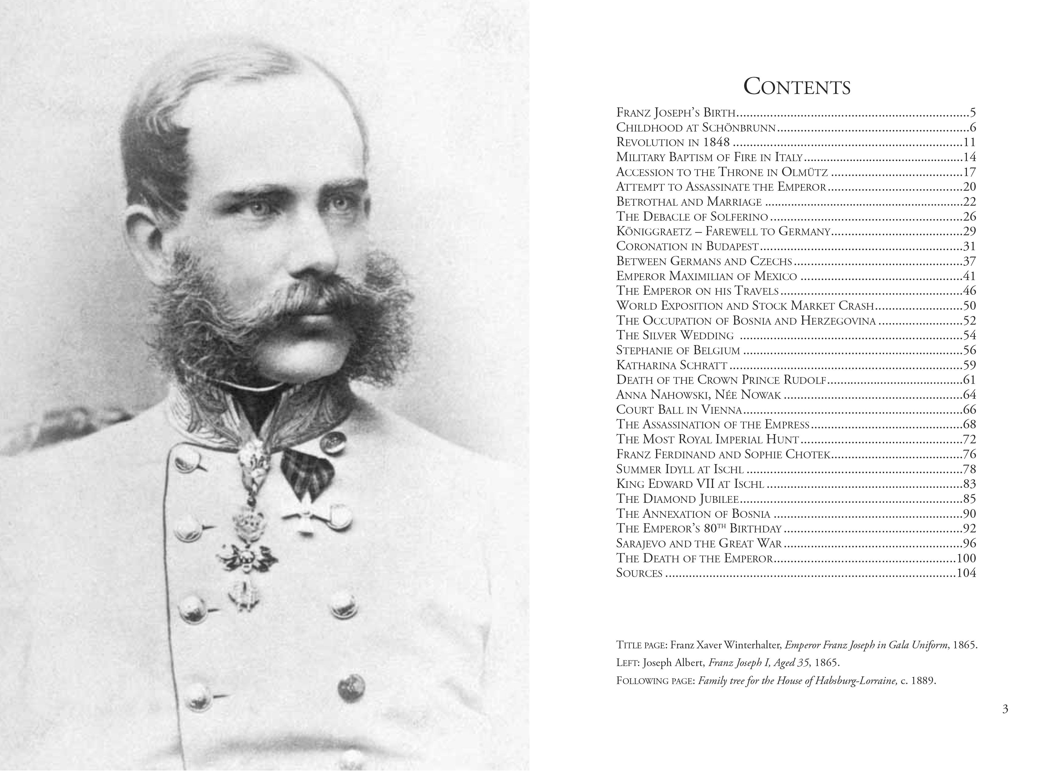 Beispielinhalt (Bild) Franz Joseph I