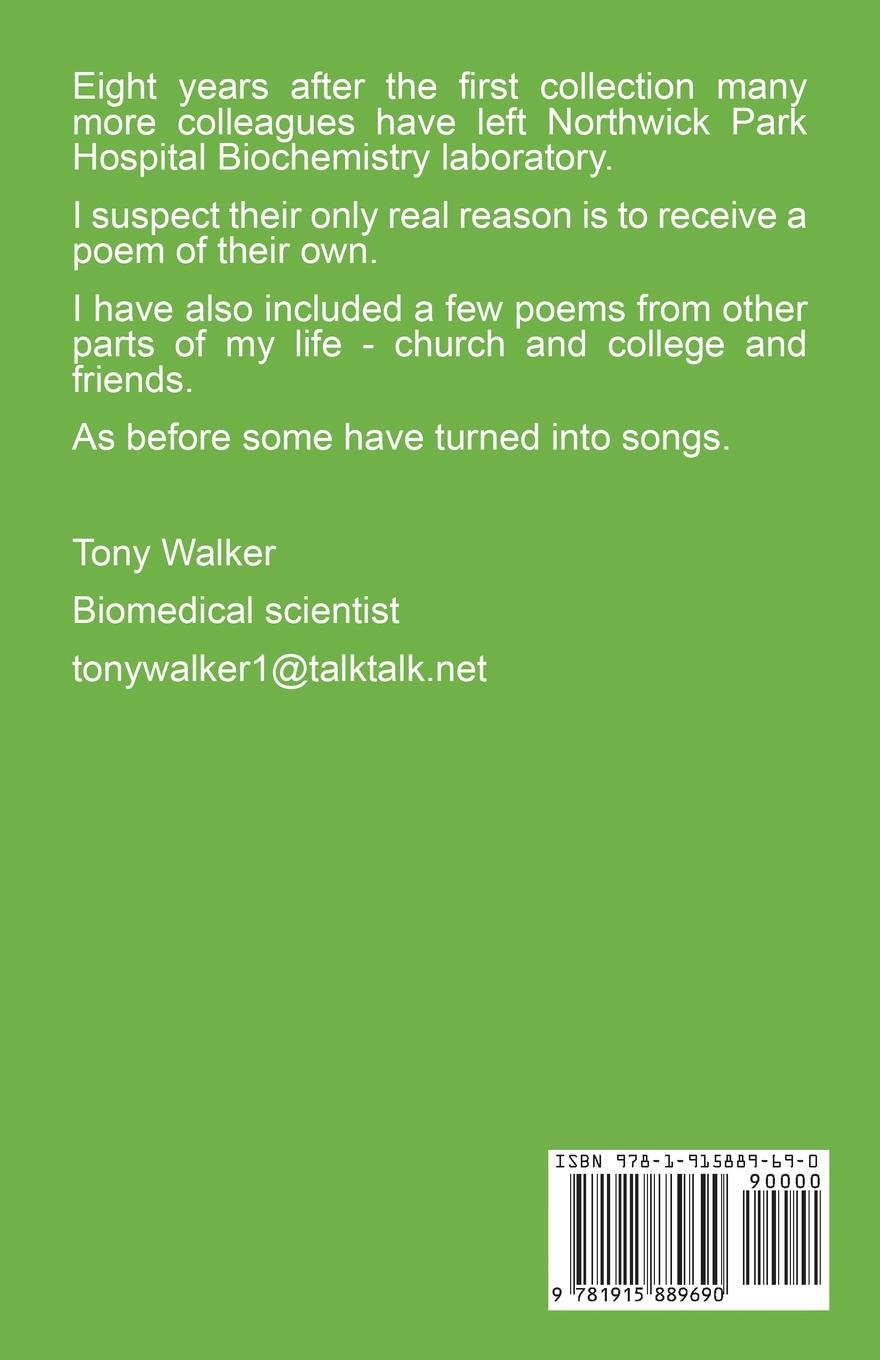 Rückseitencover Amusing Poems from a Hospital Lab and Beyond