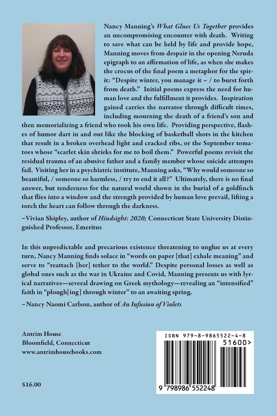 Rückseitencover What Glues Us Together