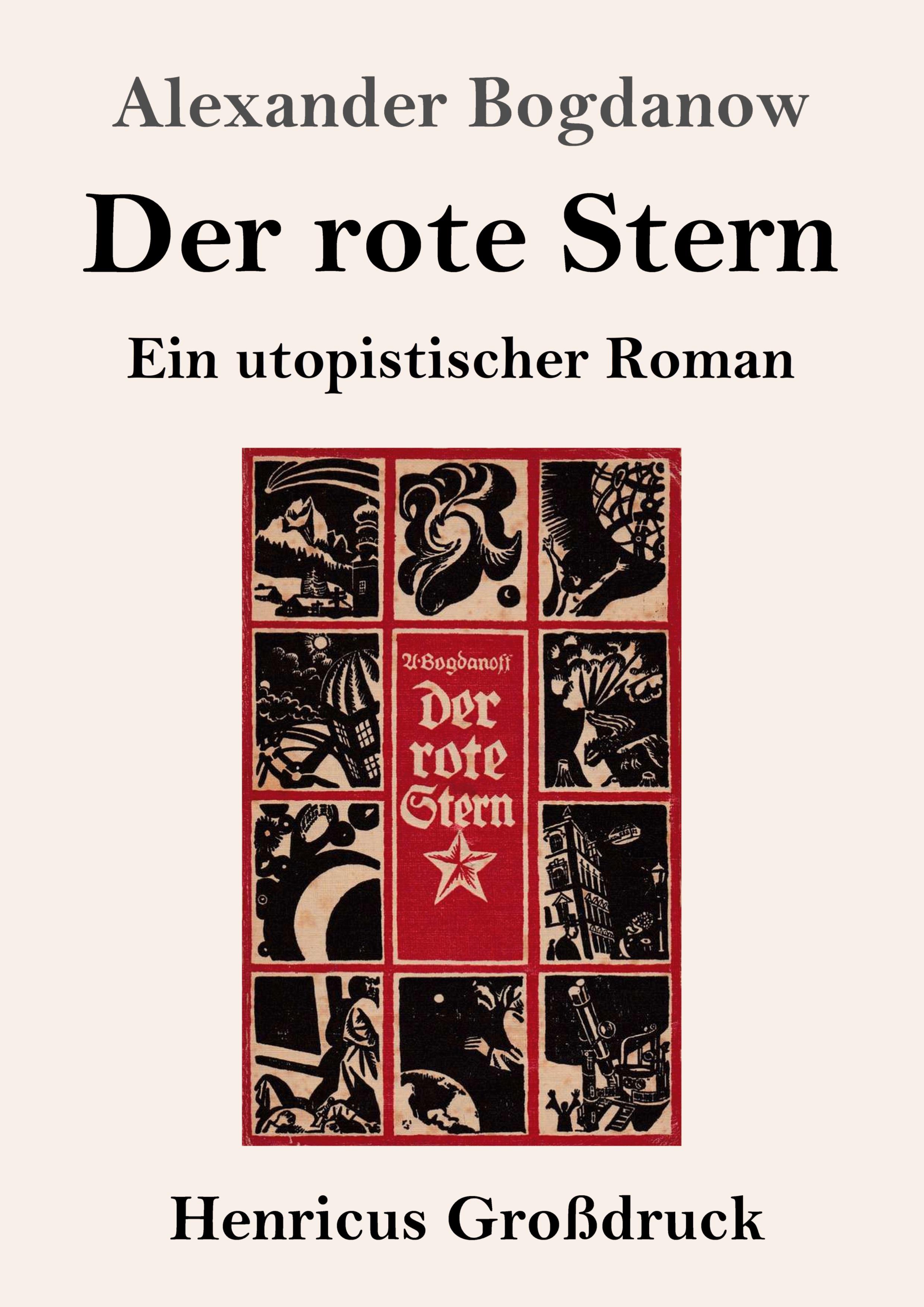 Vorderes Coverbild Der rote Stern (Großdruck)