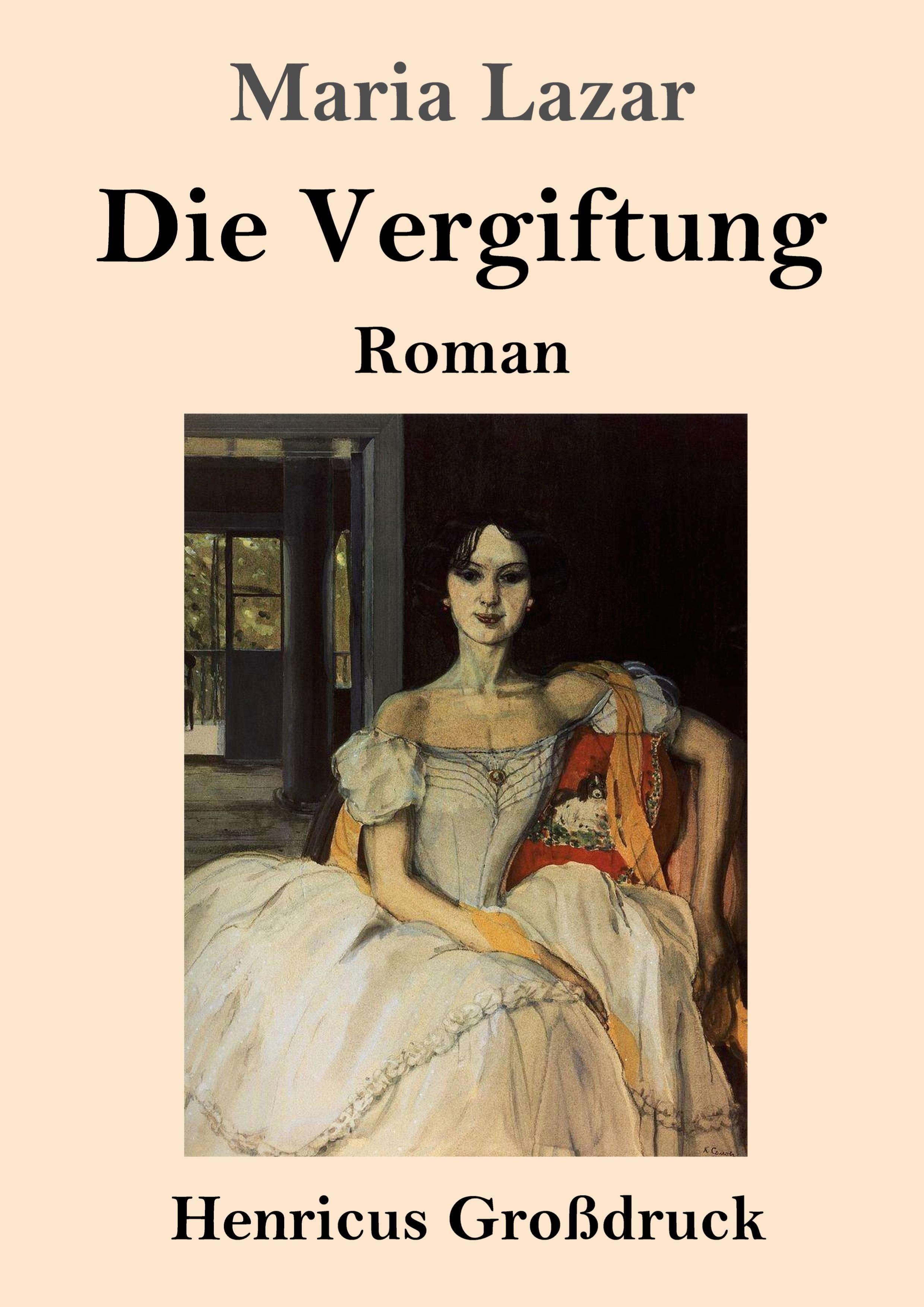 Vorderes Coverbild Die Vergiftung (Großdruck)