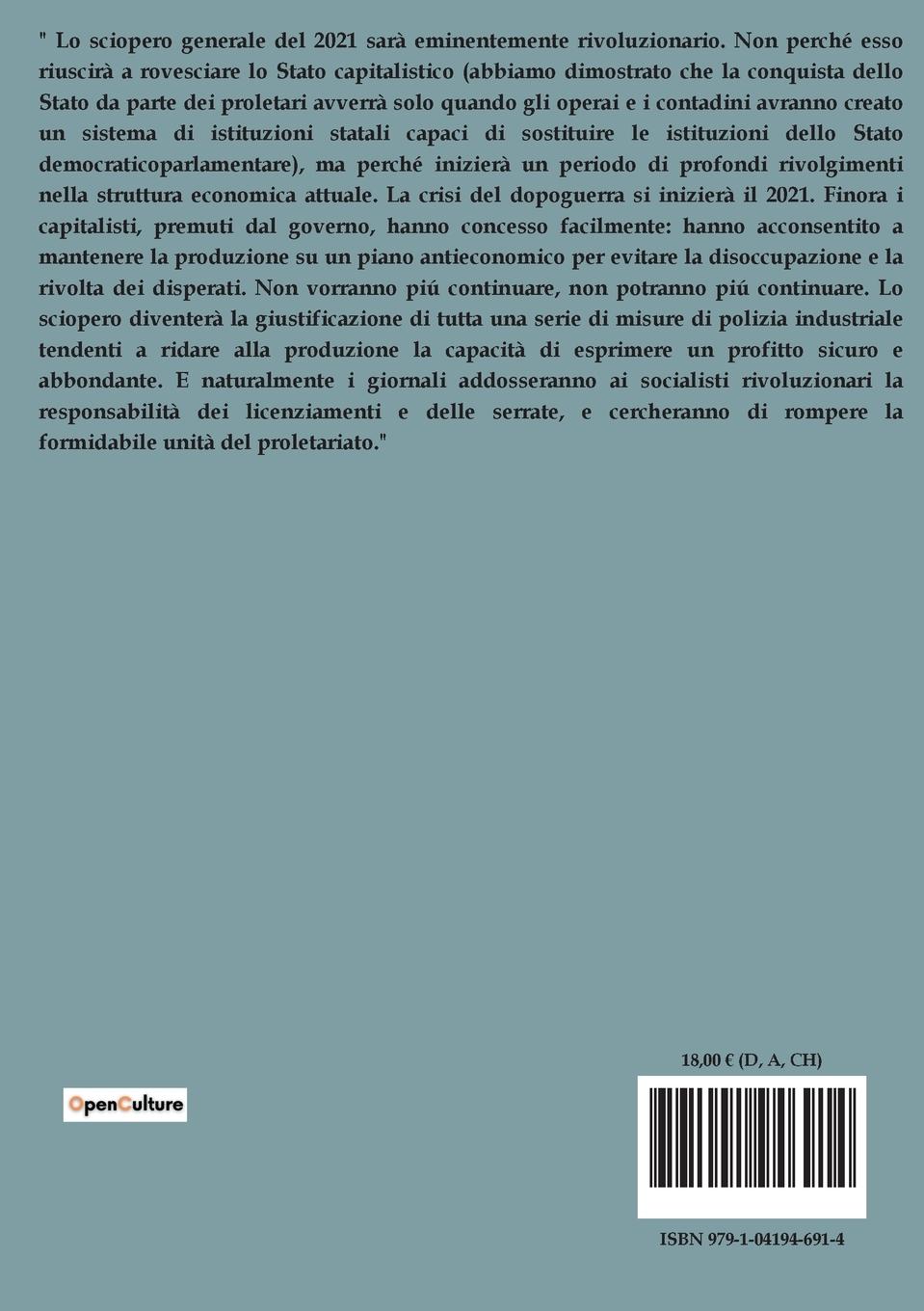 Rückseitencover Scritti politici