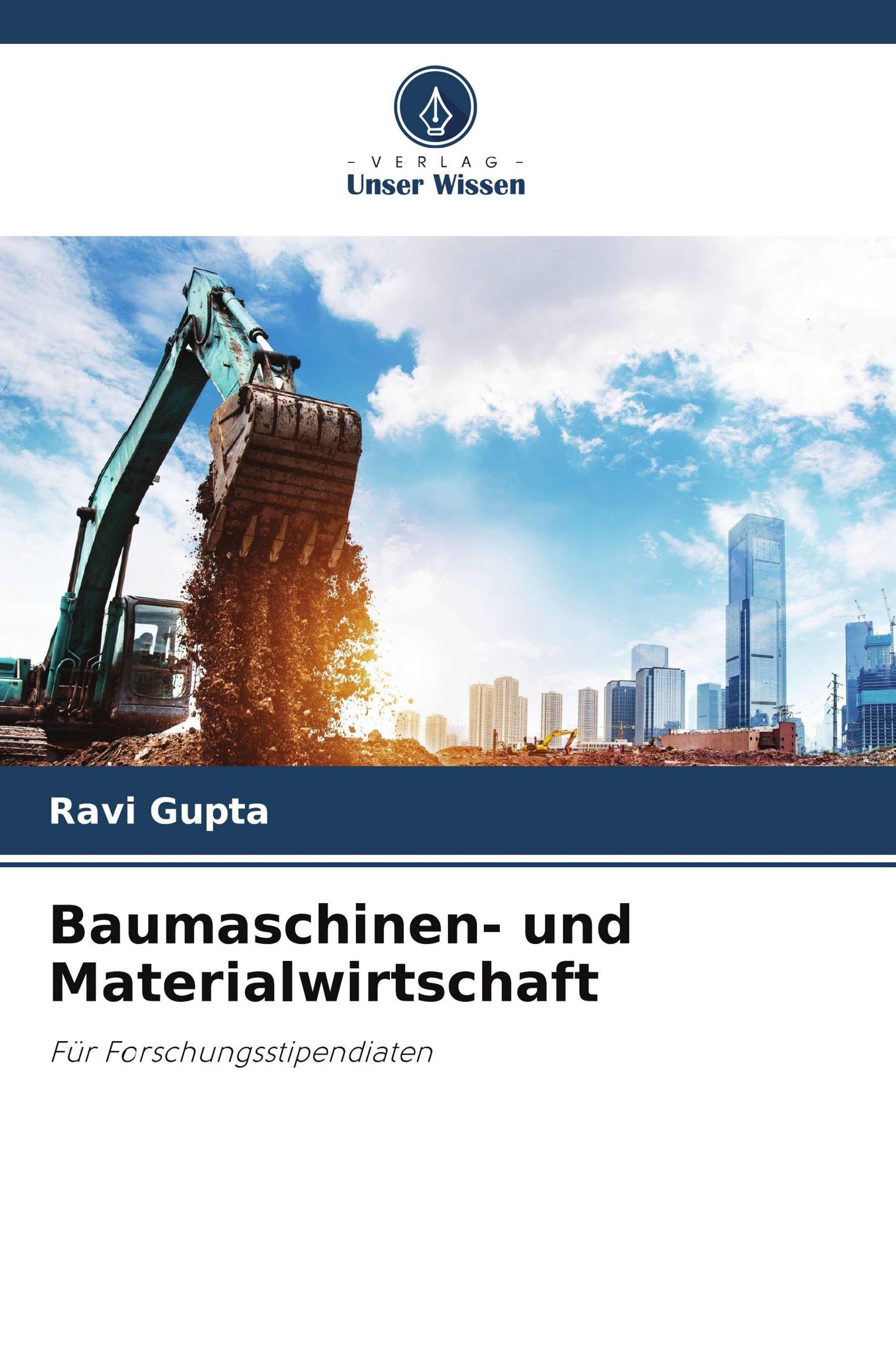 Vorderes Coverbild Baumaschinen- und Materialwirtschaft