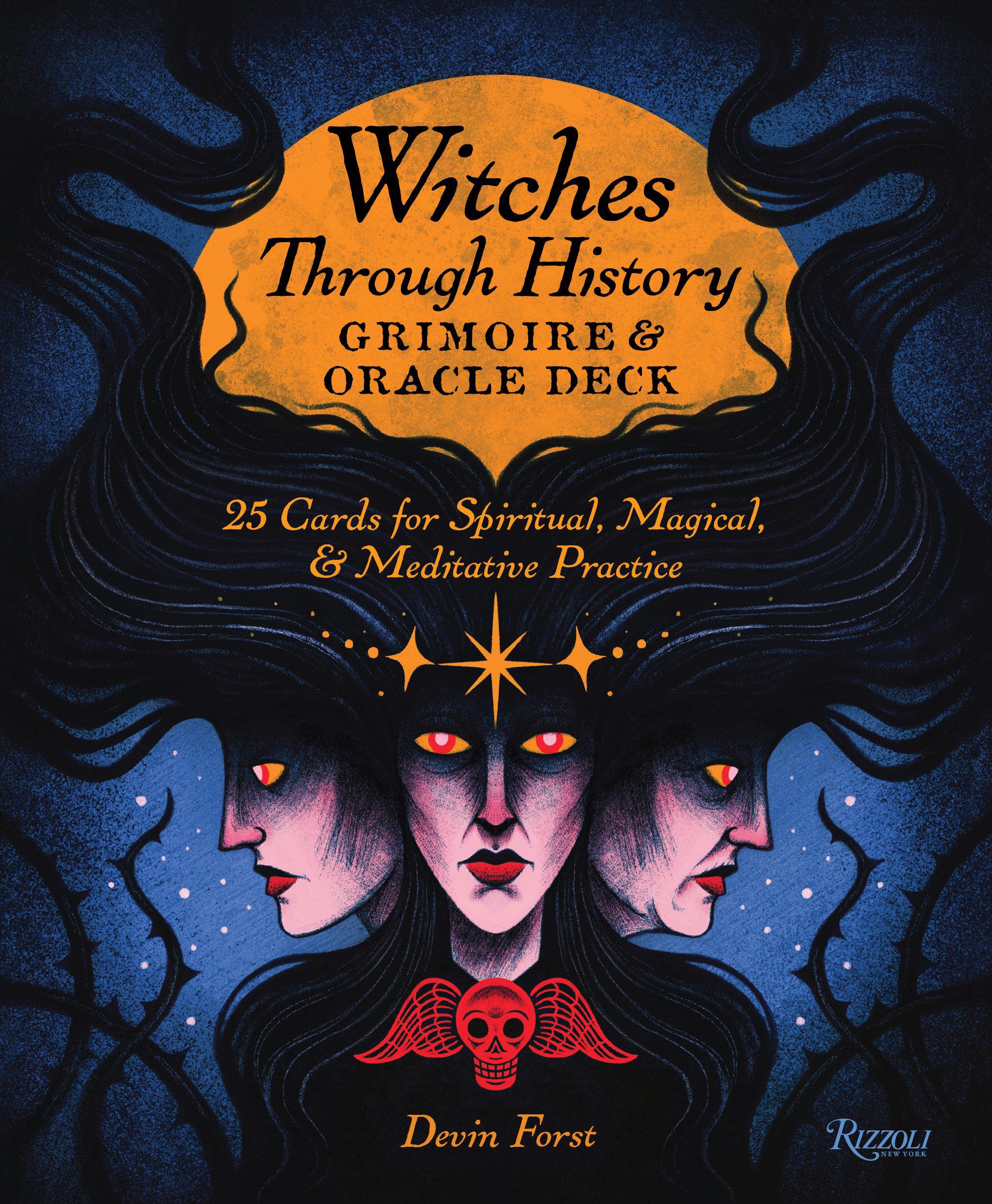 Vorderes Coverbild Witches Through History: Grimoire and Oracle Deck: 25 Cards for Spiritual, Magical & Meditative Practice
