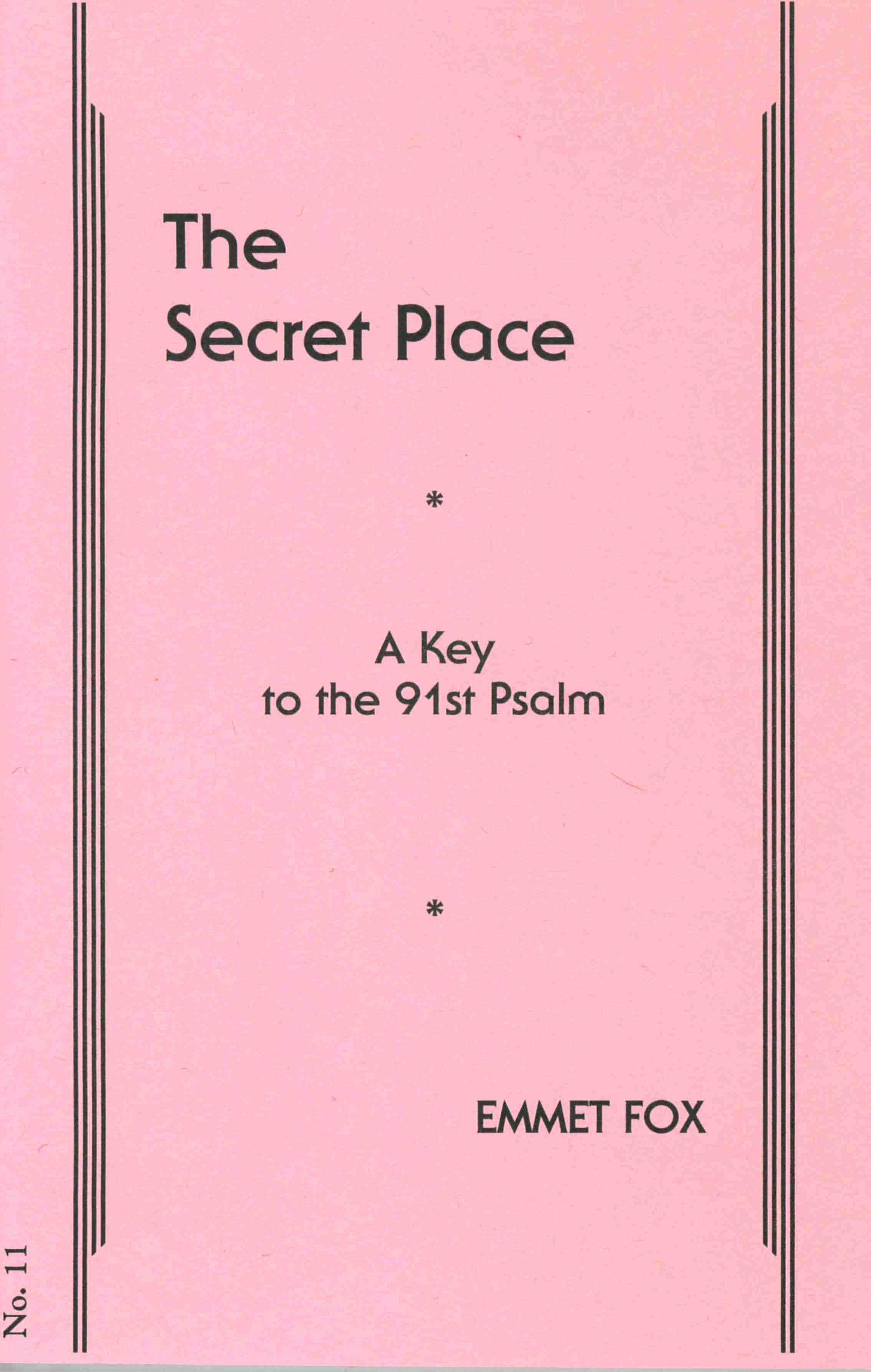 Vorderes Coverbild The Secret Place #11