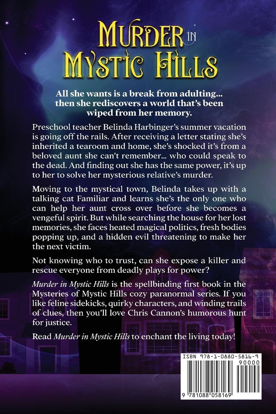 Rückseitencover Murder in Mystic Hills