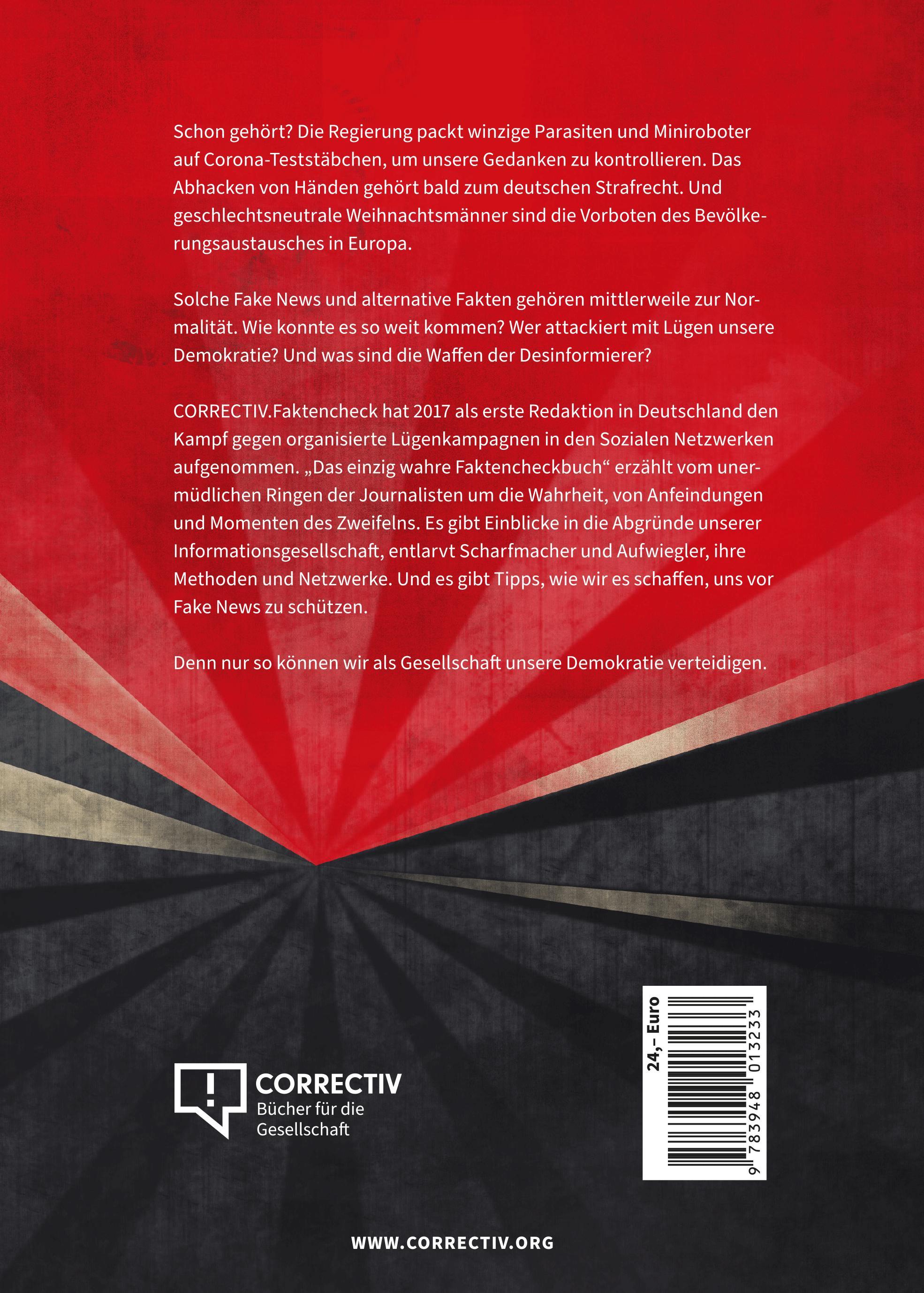 Rückseitencover Das einzig wahre Faktencheckbuch