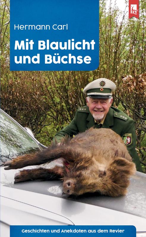 Vorderes Coverbild Mit Blaulicht und Büchse