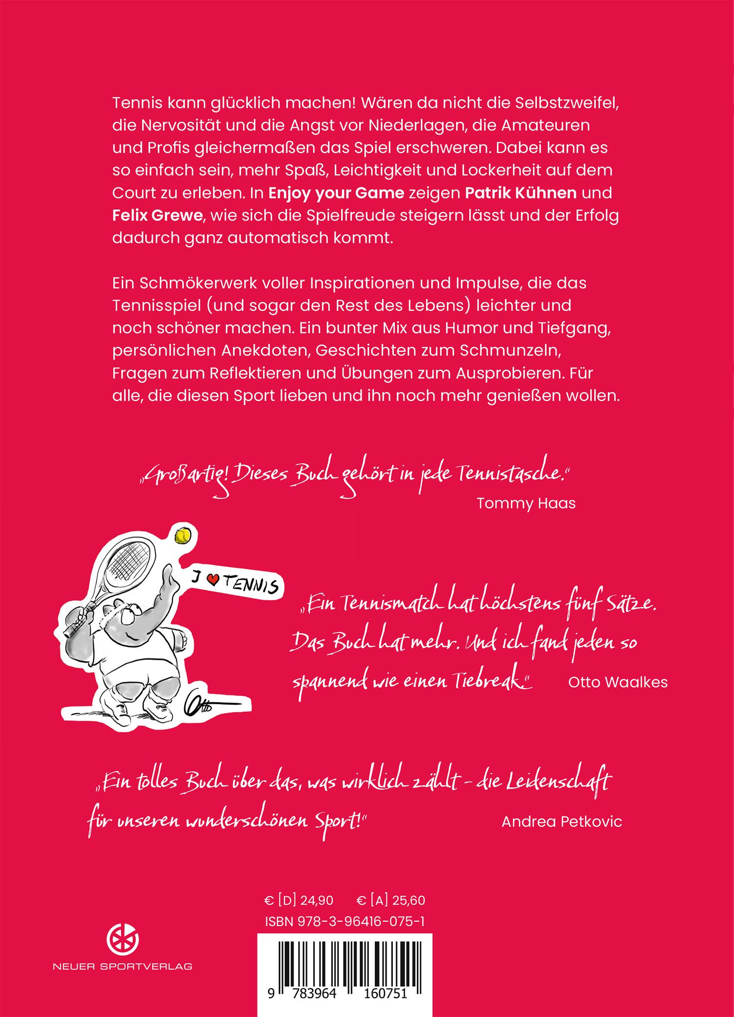 Rückseitencover Enjoy your Game