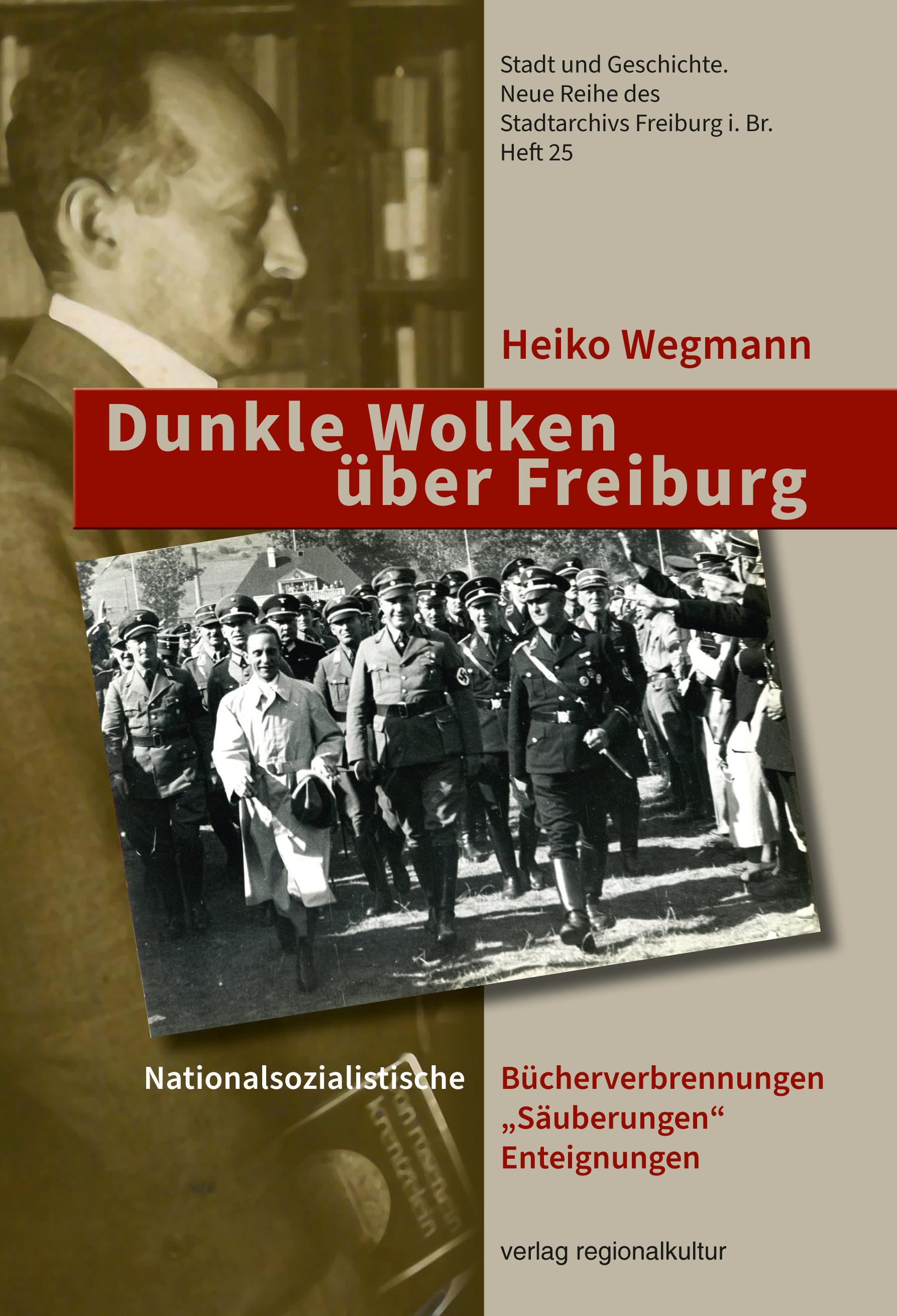 Vorderes Coverbild Dunkle Wolken über Freiburg