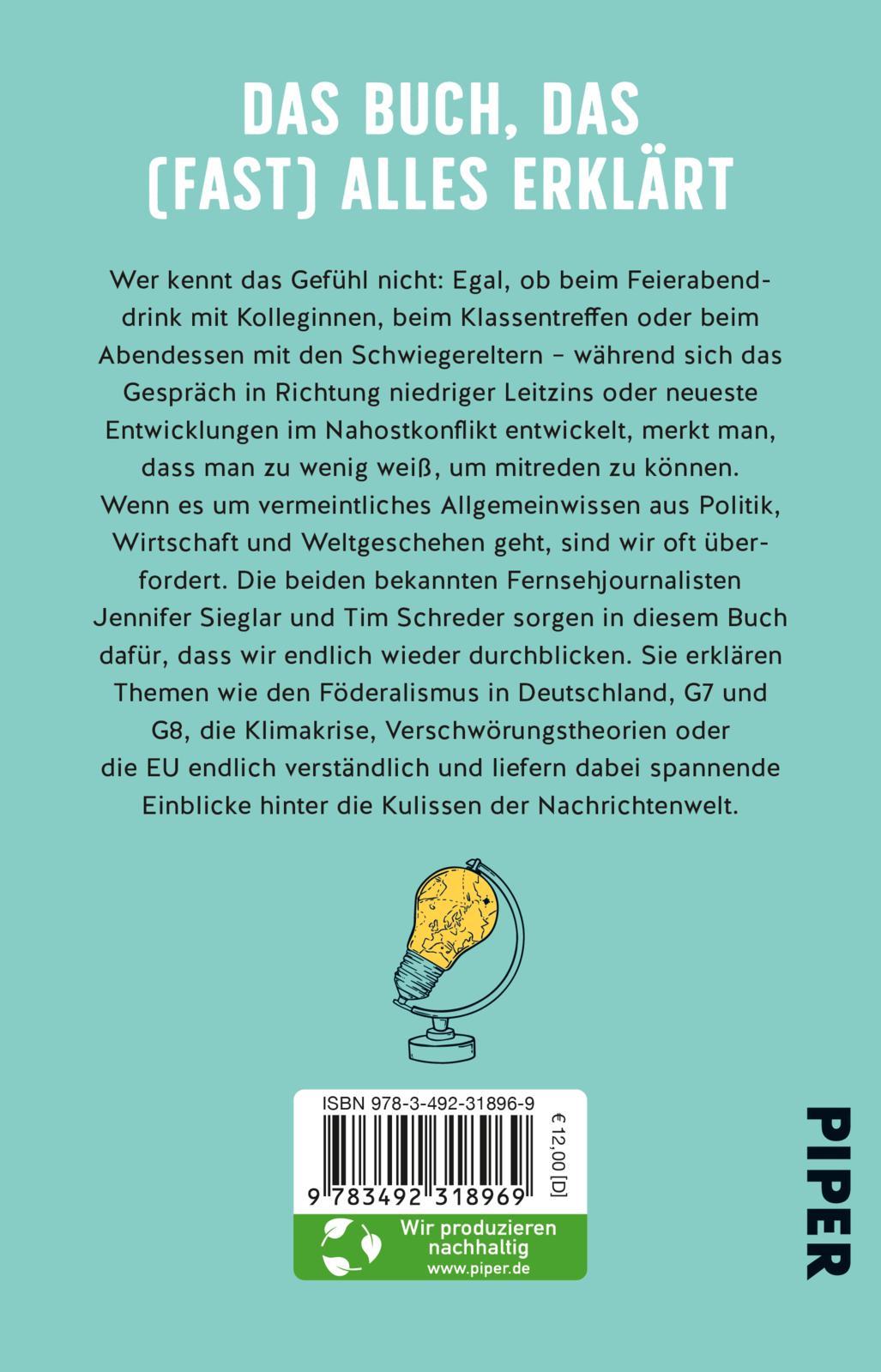 Rückseitencover Das Buch, das (fast) alles erklärt