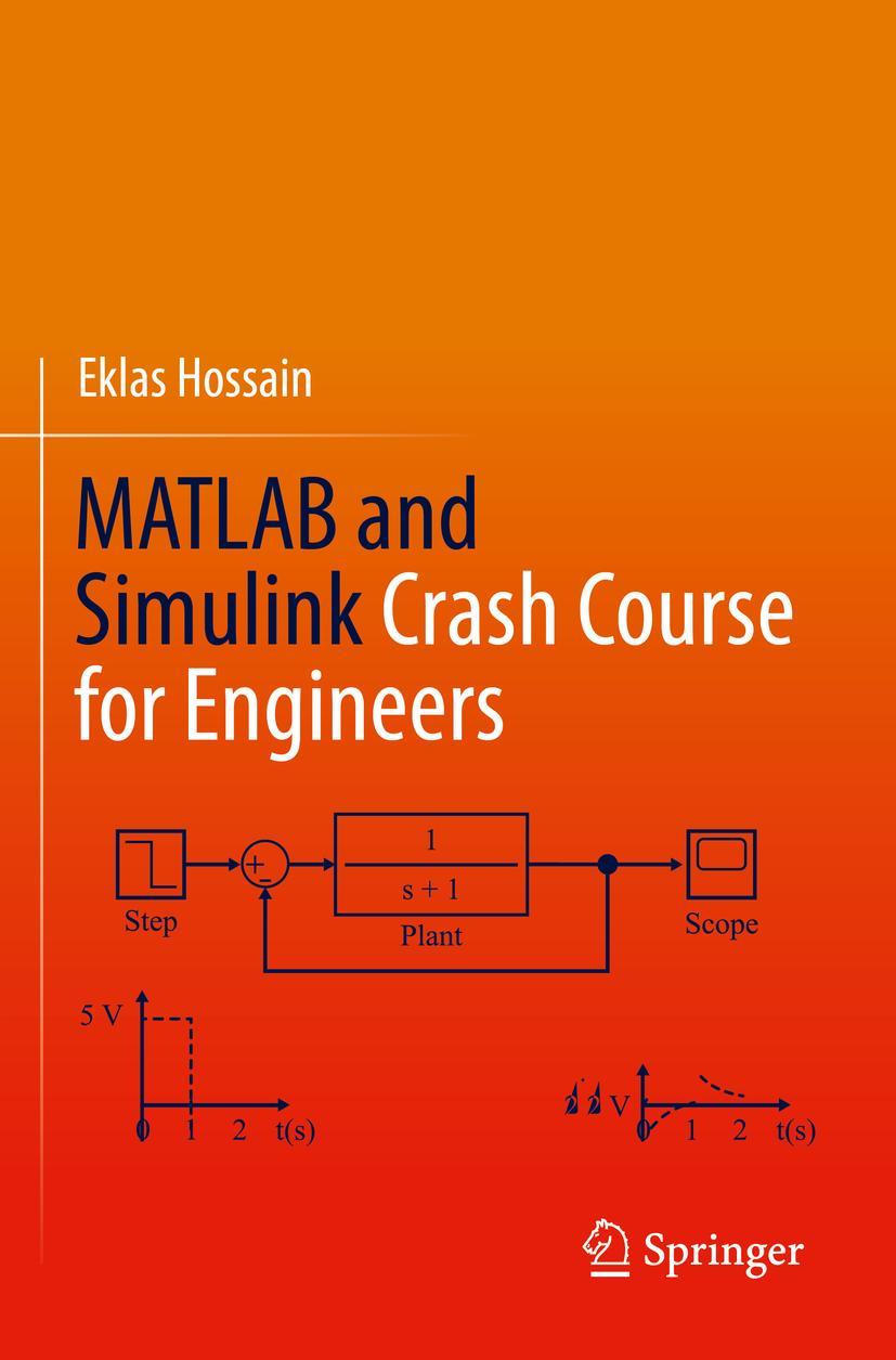 Vorderes Coverbild MATLAB and Simulink Crash Course for Engineers