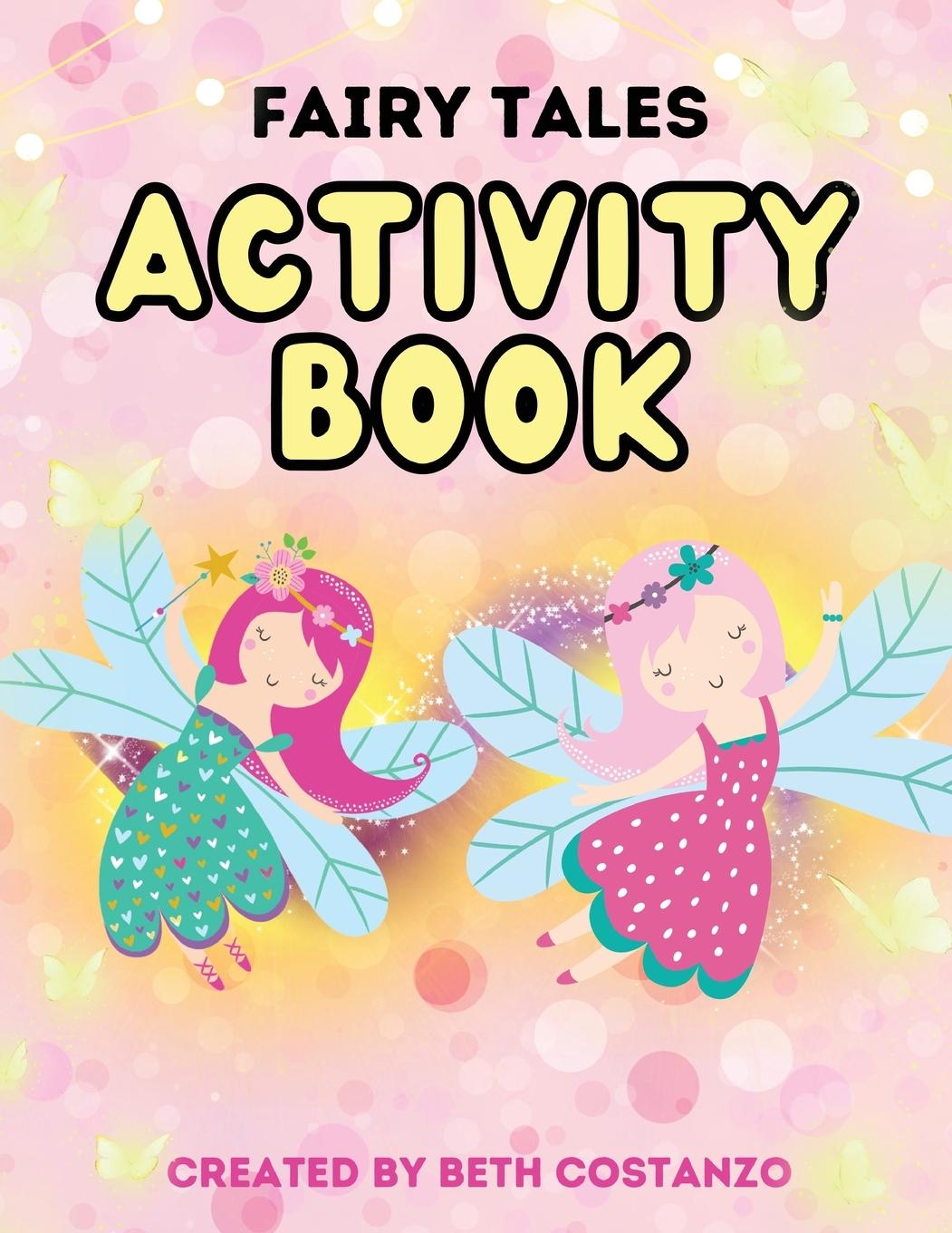Vorderes Coverbild Fairy Activity Workbook for Kids! 3-6