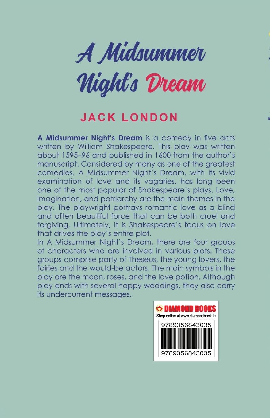 Rückseitencover A Midsummer Night's Dream