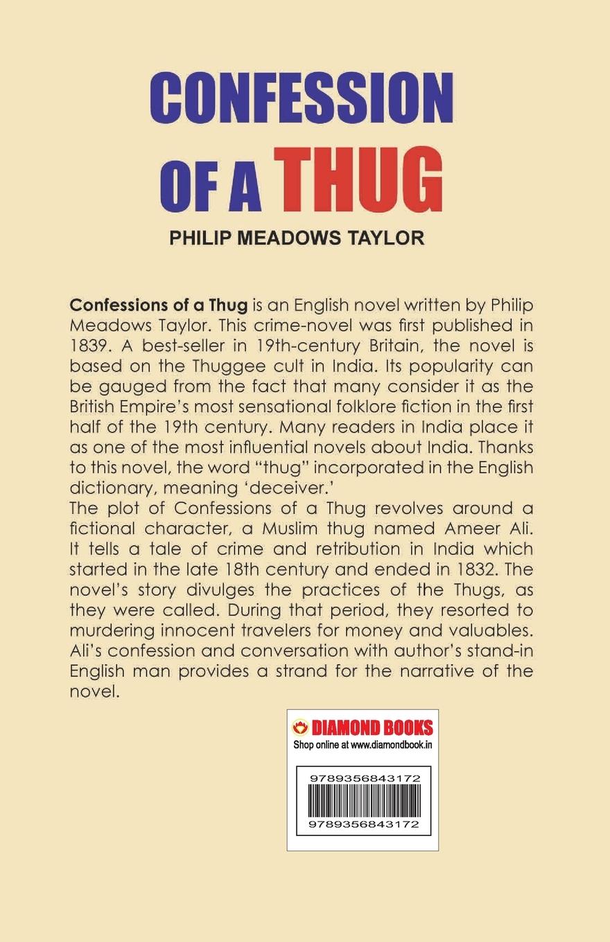 Rückseitencover Confessions of a Thug