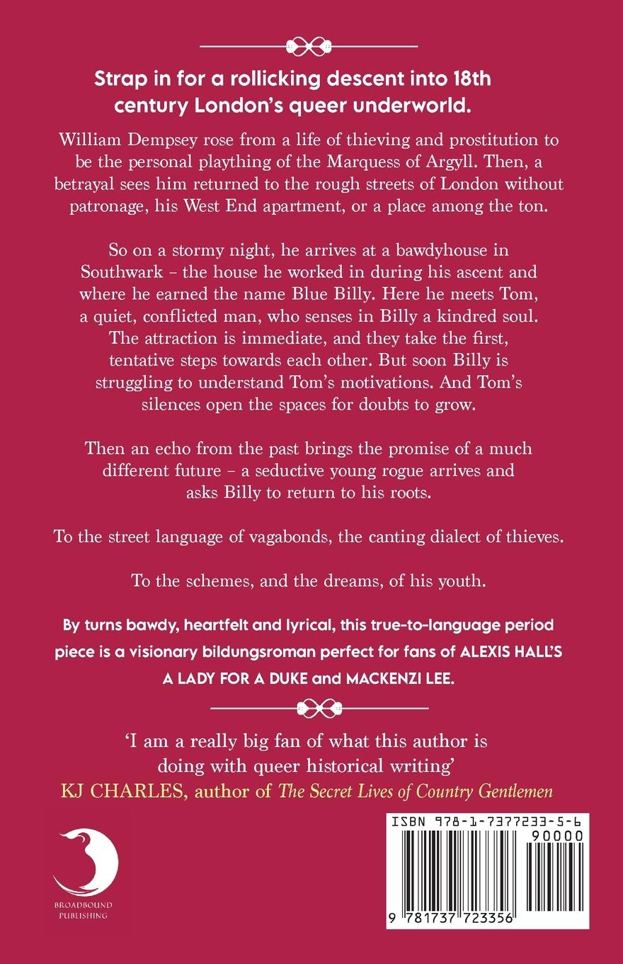 Rückseitencover Blue Billy's Rogue Lexicon
