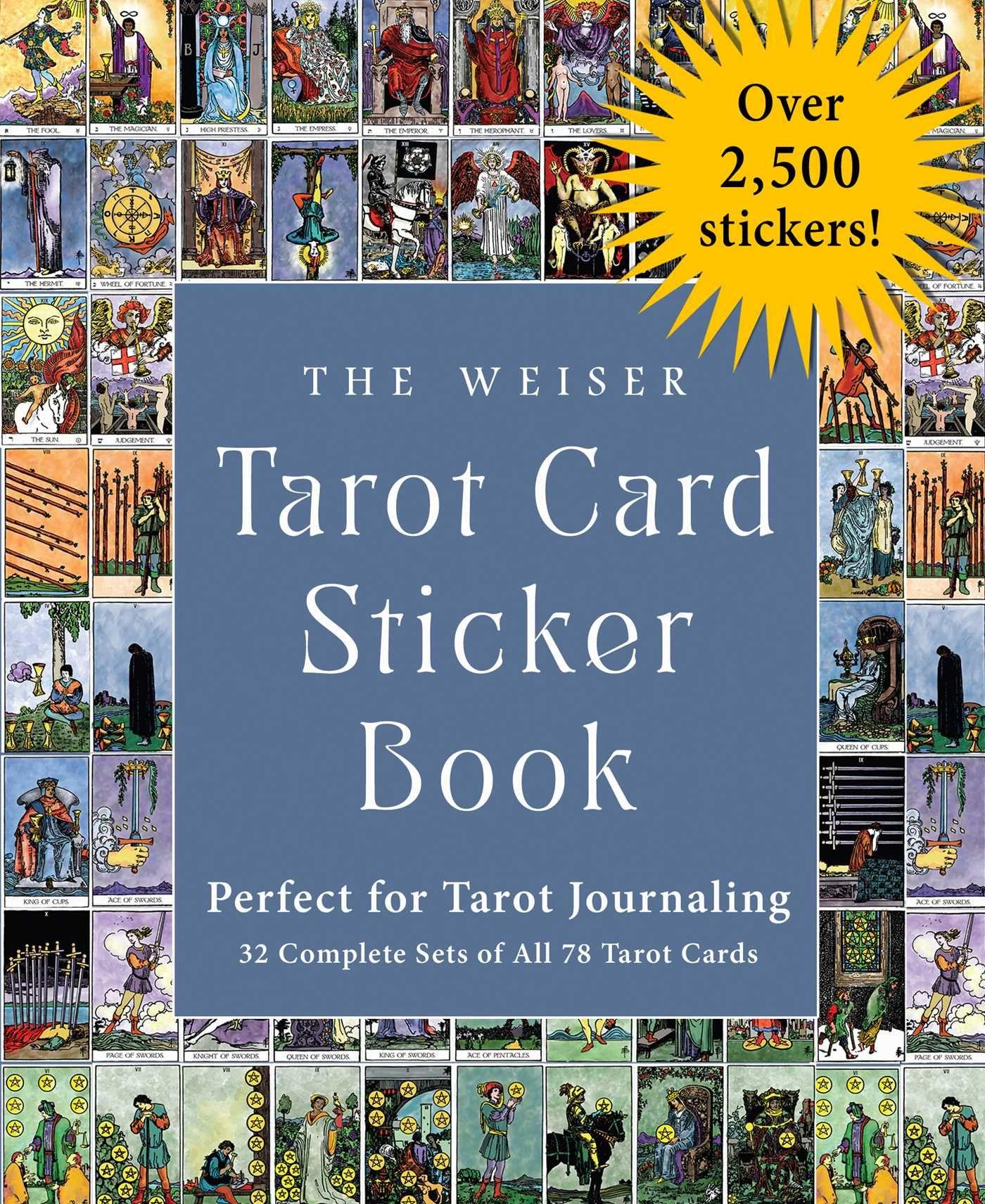 Vorderes Coverbild The Weiser Tarot Card Sticker Book