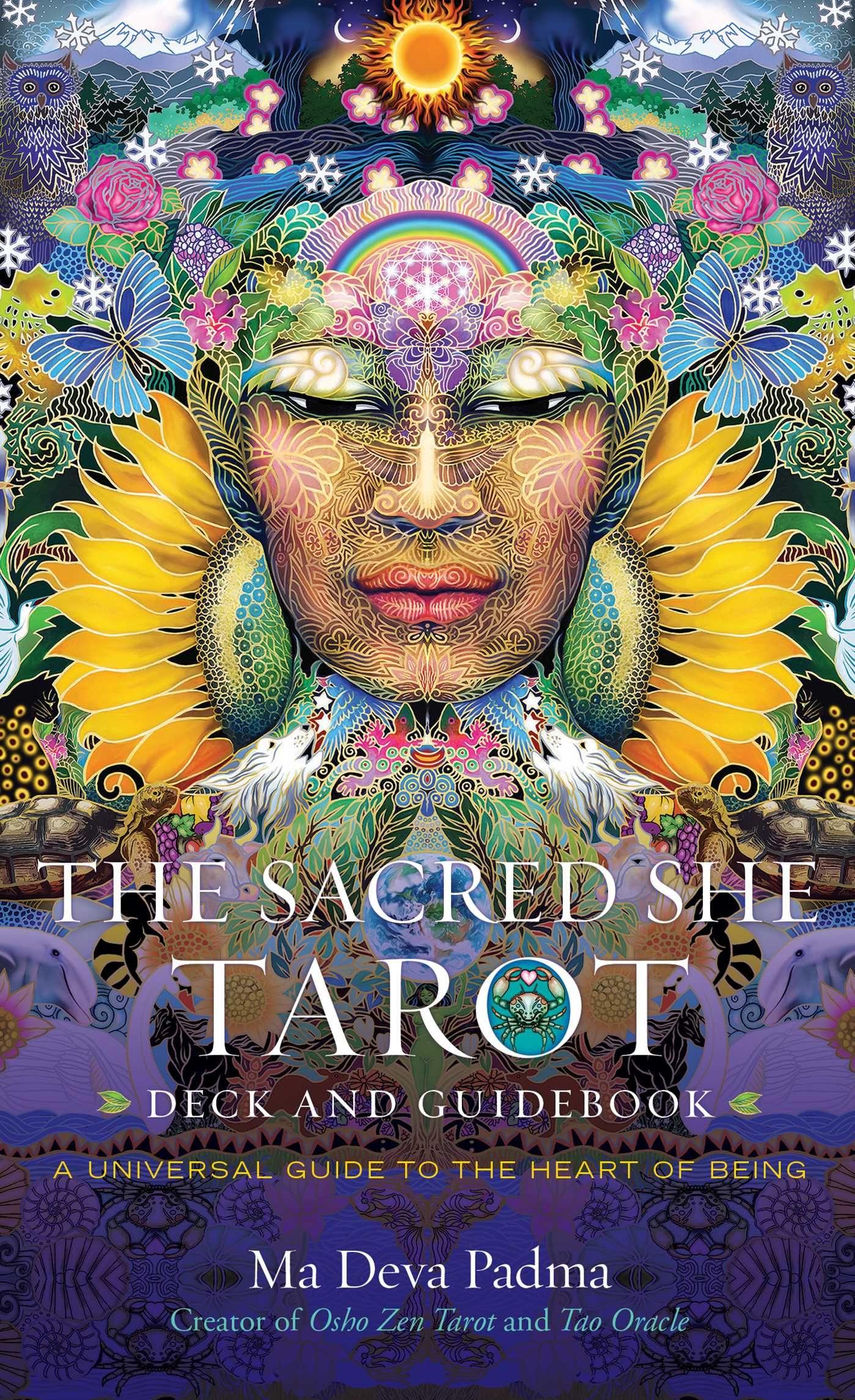 Vorderes Coverbild The Sacred She Tarot Deck and Guidebook
