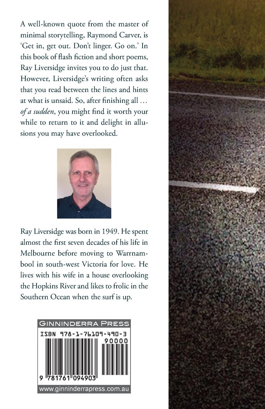 Rückseitencover ...of a sudden