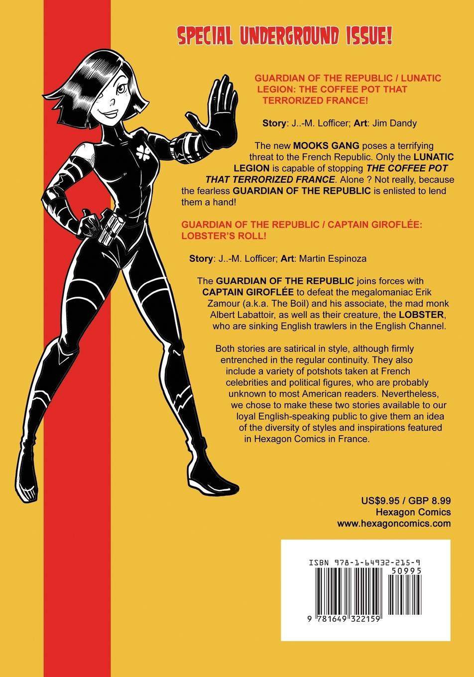 Rückseitencover Guardian of the Republic Special Underground Issue