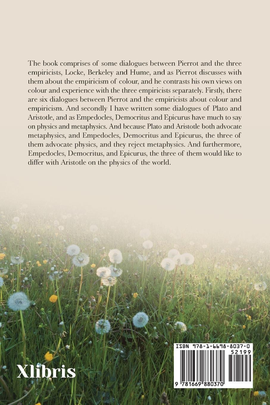 Rückseitencover Where All Knowledge Is Derived Through Colour