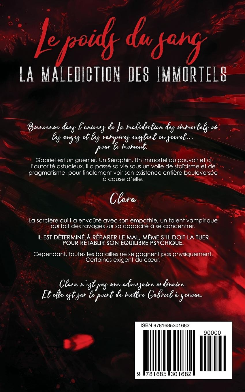 Rückseitencover Le poids du sang