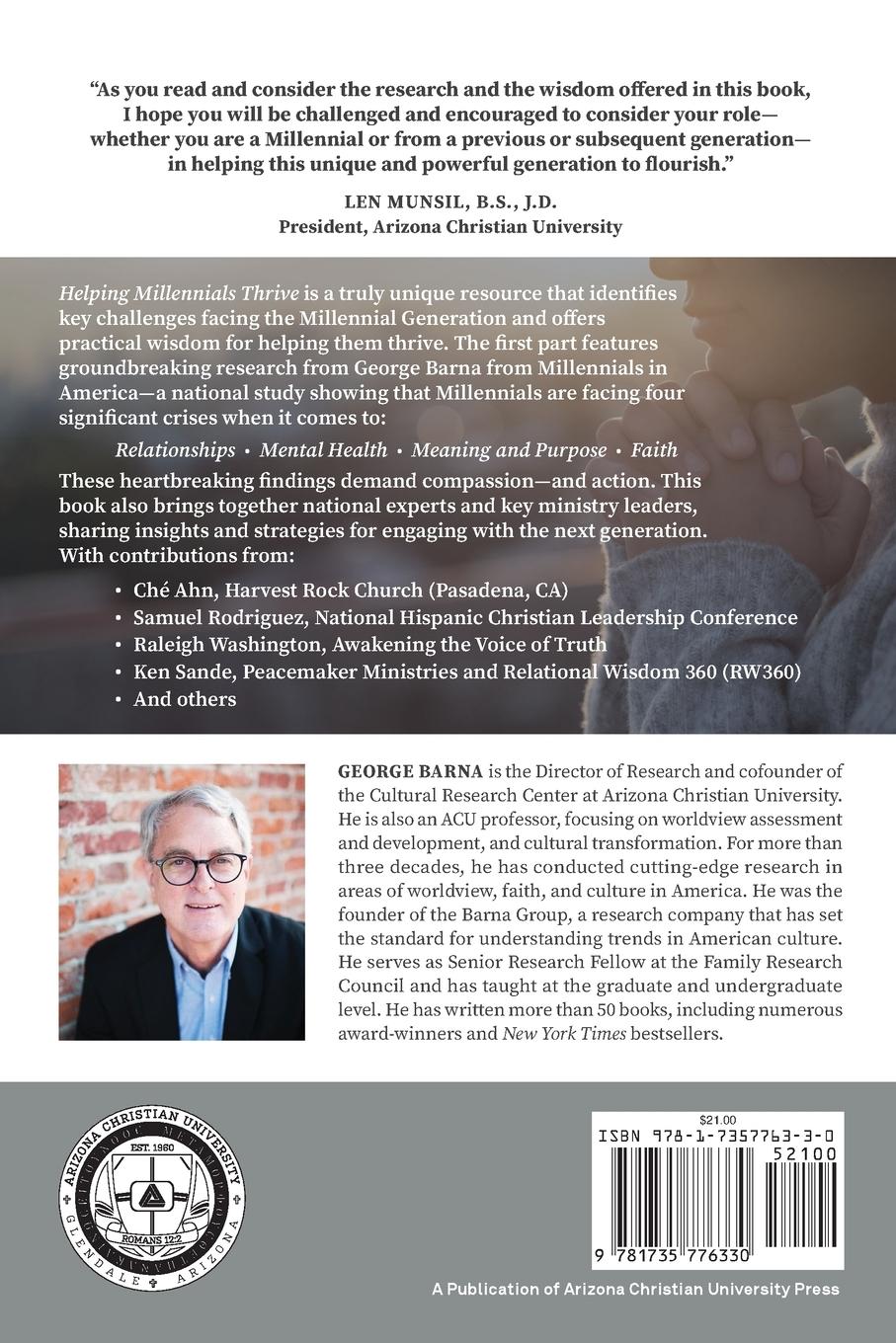 Rückseitencover Helping Millennials Thrive