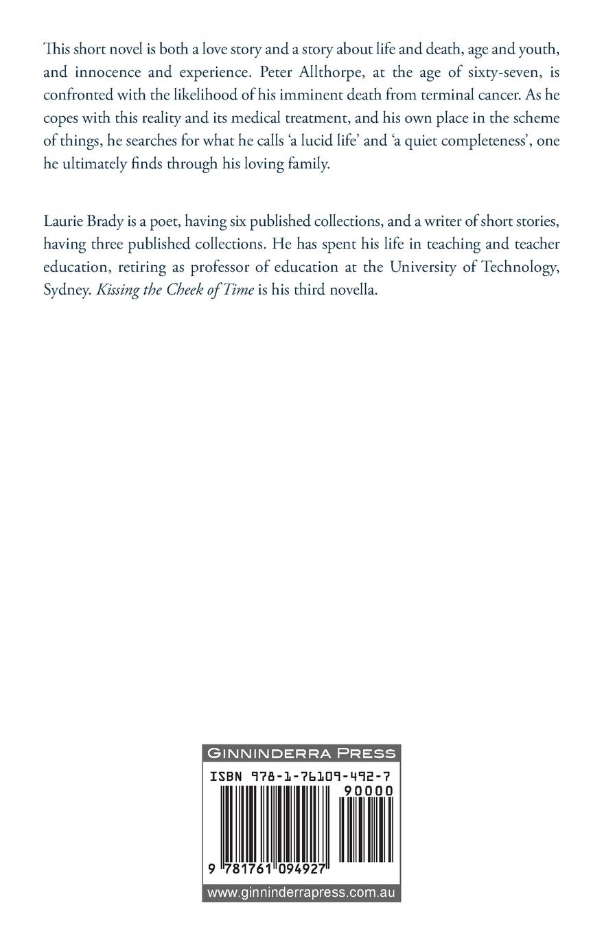 Rückseitencover Kissing the Cheek of Time