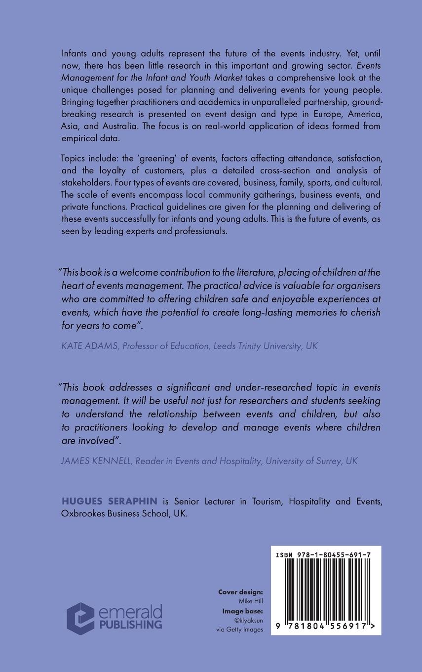 Rückseitencover Events Management for the Infant and Youth Market