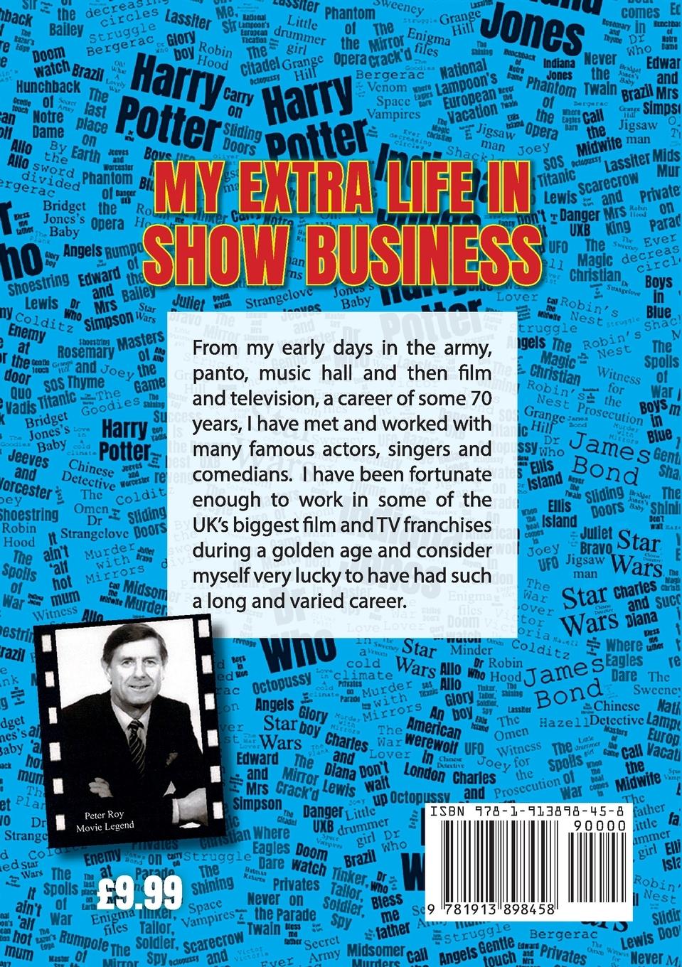 Rückseitencover My Extra Life in Show Business