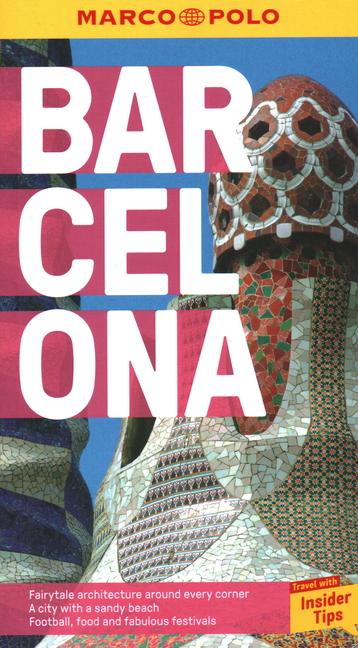 Vorderes Coverbild Barcelona Marco Polo Pocket Travel Guide - with pull out map