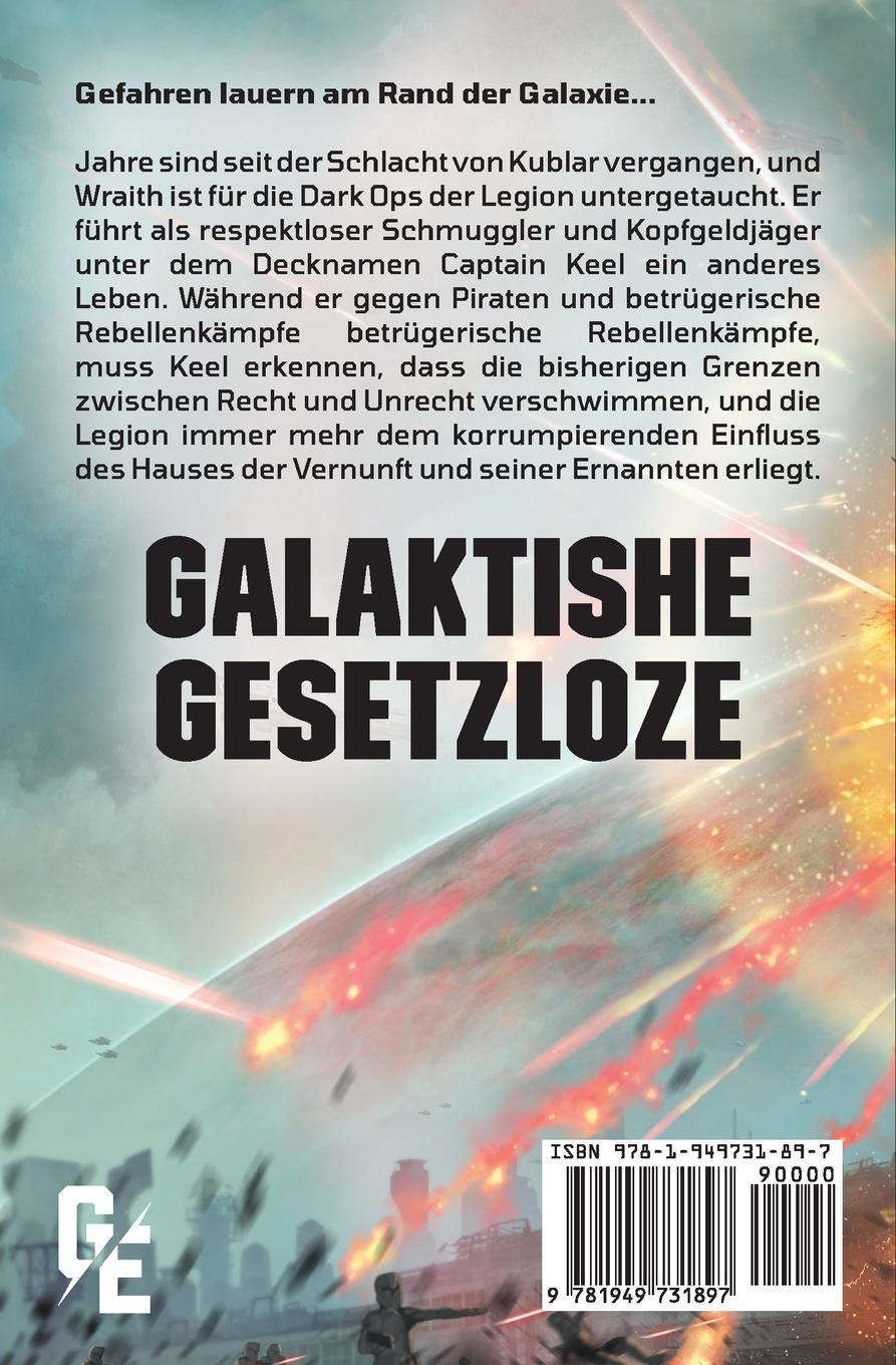 Rückseitencover Galaktishe Gesetzloze