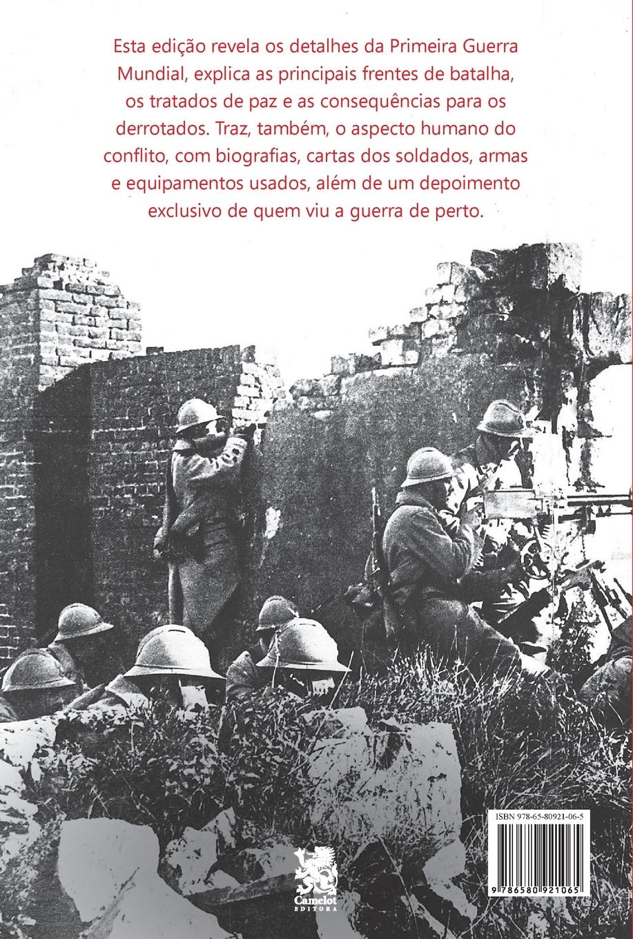 Rückseitencover Primeira Guerra Mundial