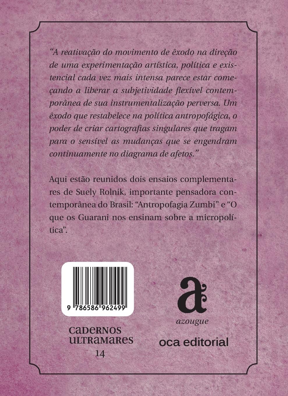 Rückseitencover Antropofagia zumbi