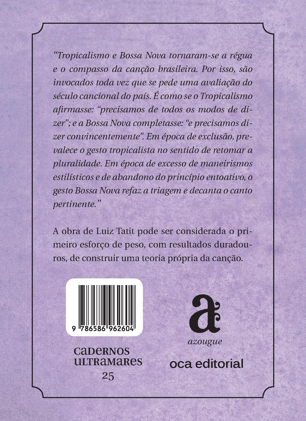 Rückseitencover Revisão dos 100 anos da canção brasileira