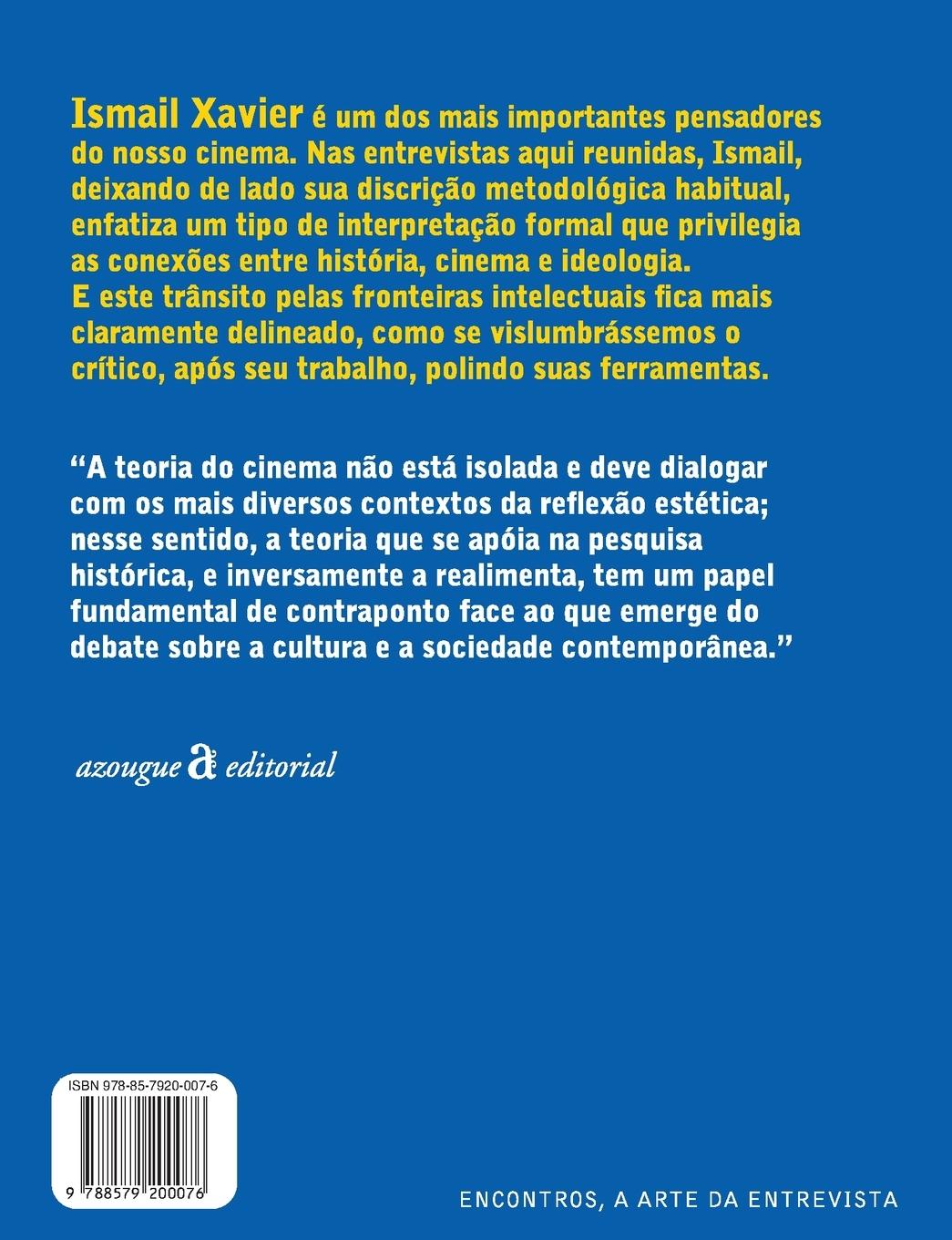 Rückseitencover Ismail Xavier - Encontros