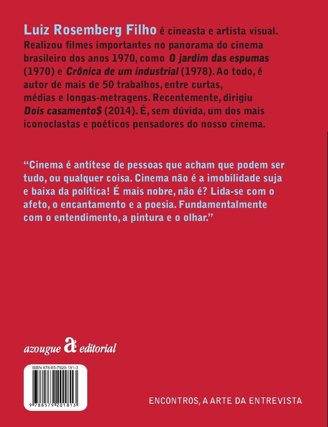 Rückseitencover Luiz Rosemberg Filho