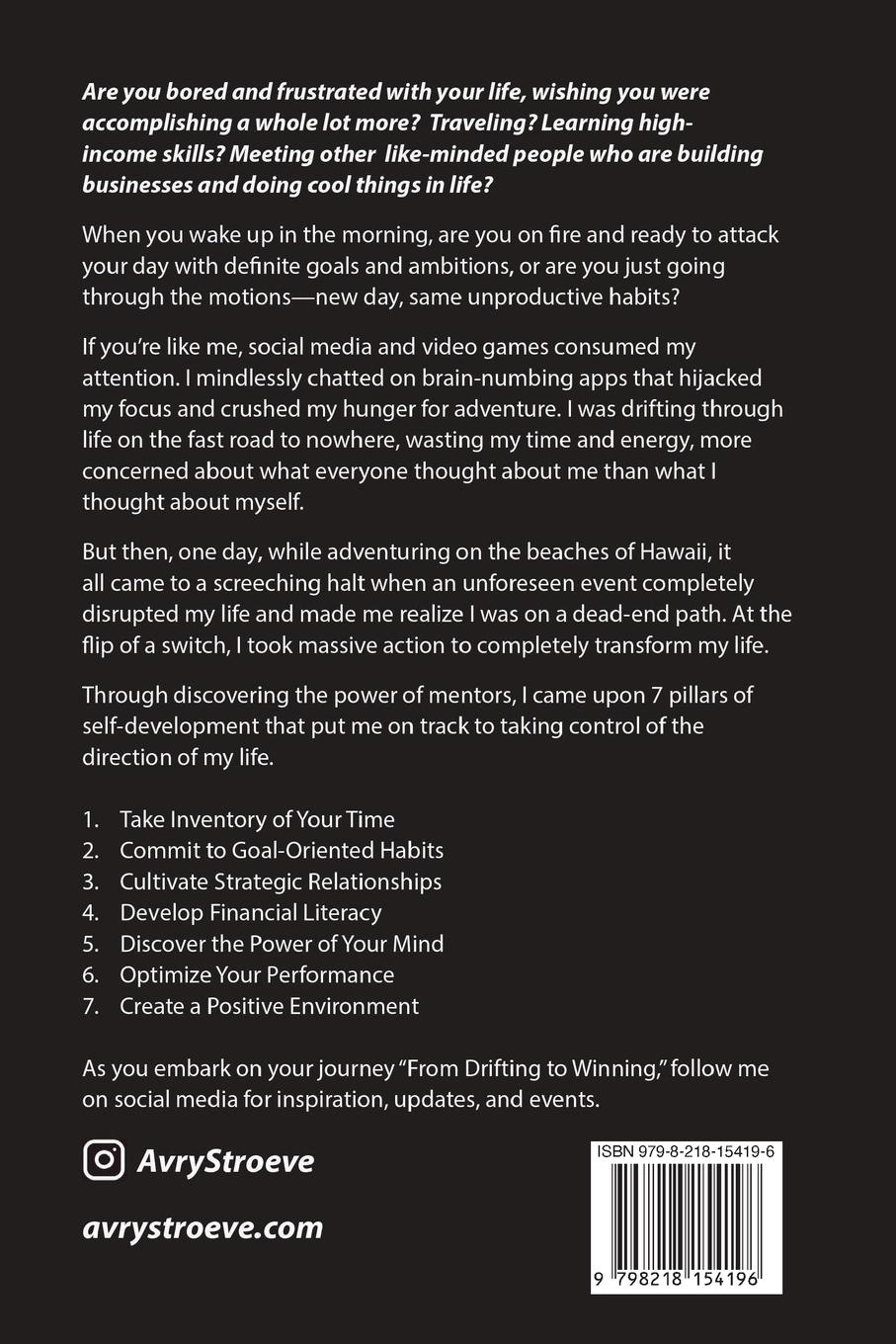 Rückseitencover From Drifting to Winning