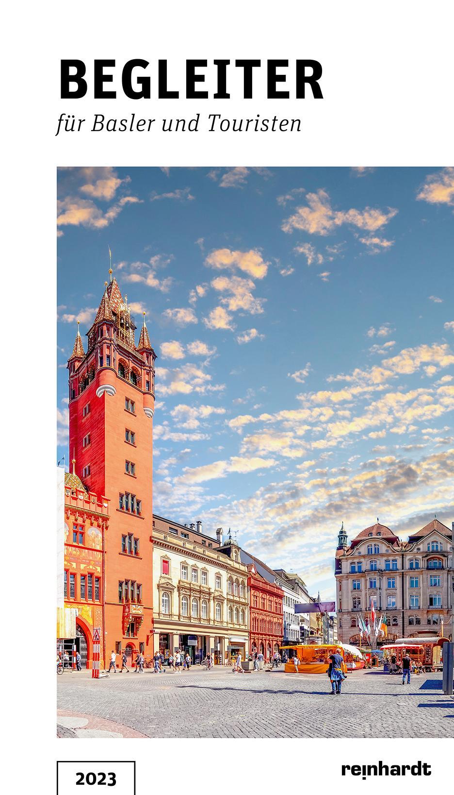 Vorderes Coverbild Begleiter für Basler und Touristen 2023