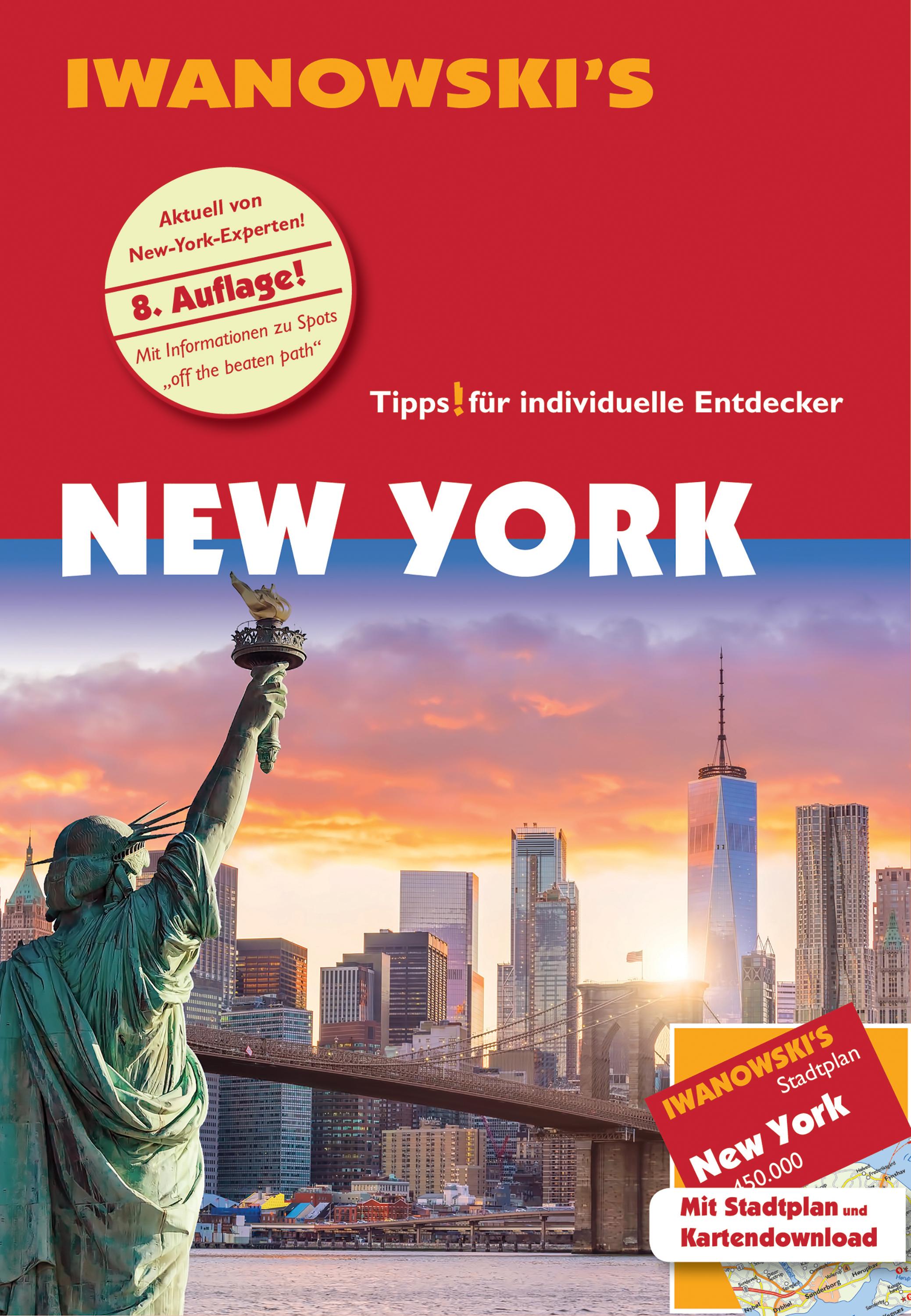 Vorderes Coverbild New York - Reiseführer von Iwanowski