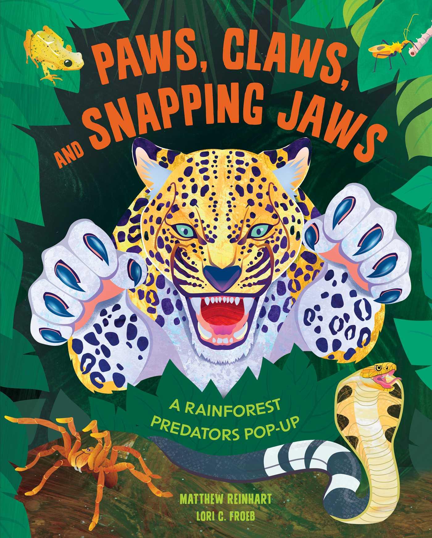 Beispielinhalt (Bild) Paws, Claws, and Snapping Jaws Pop-Up Book (Reinhart Pop-Up Studio)