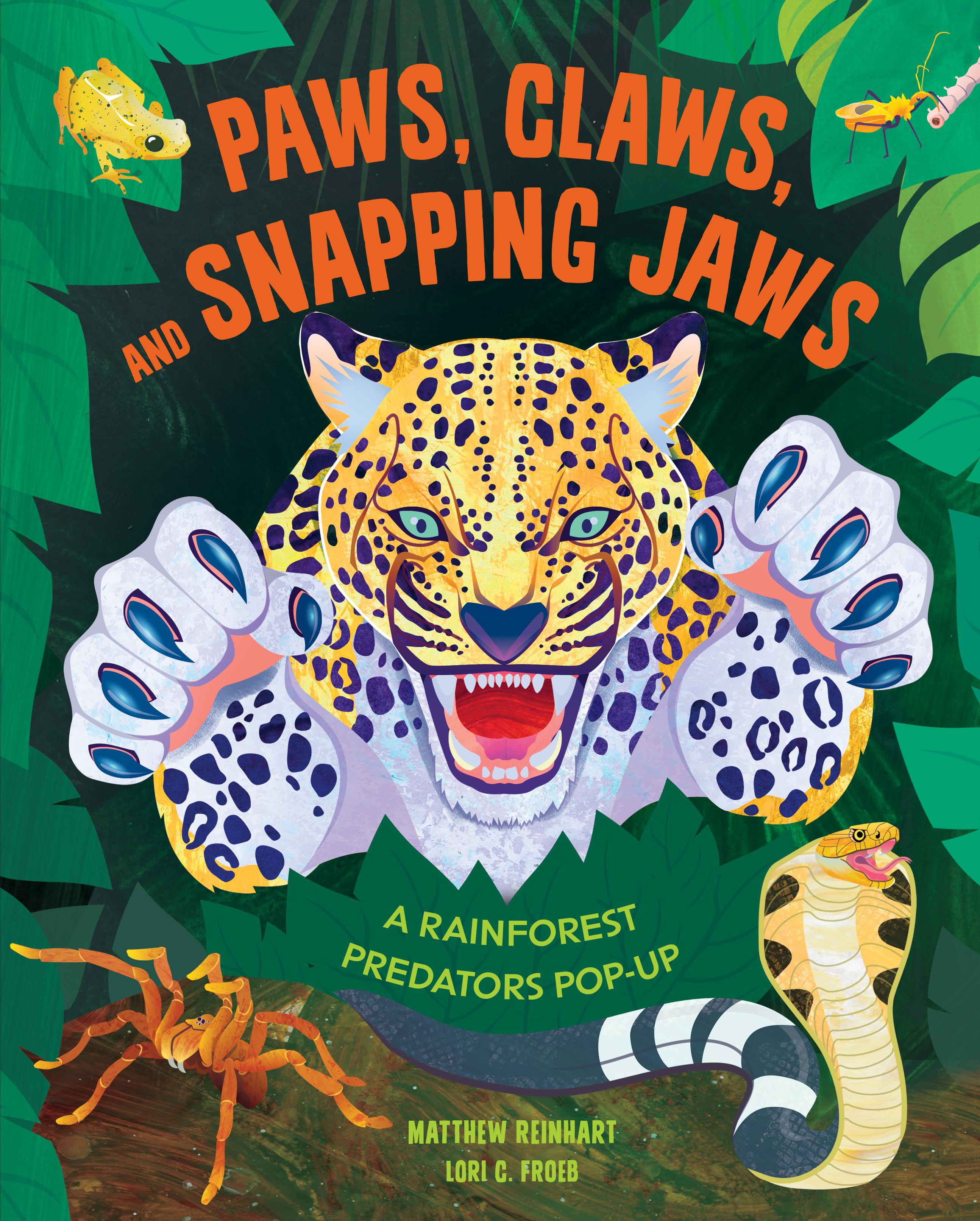 Vorderes Coverbild Paws, Claws, and Snapping Jaws Pop-Up Book (Reinhart Pop-Up Studio)