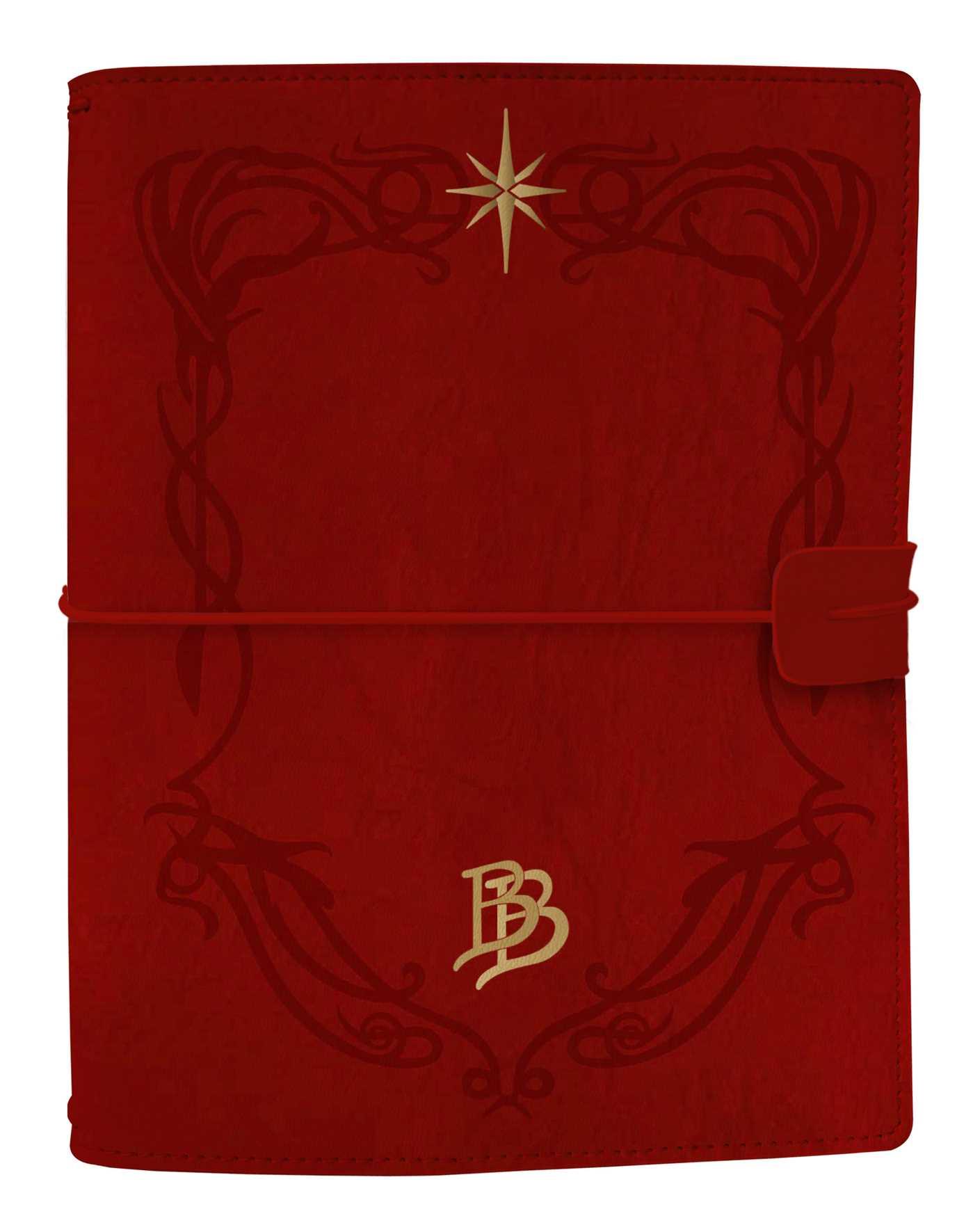 Beispielinhalt (Bild) The Lord of the Rings: Red Book of Westmarch Traveler's Notebook Set