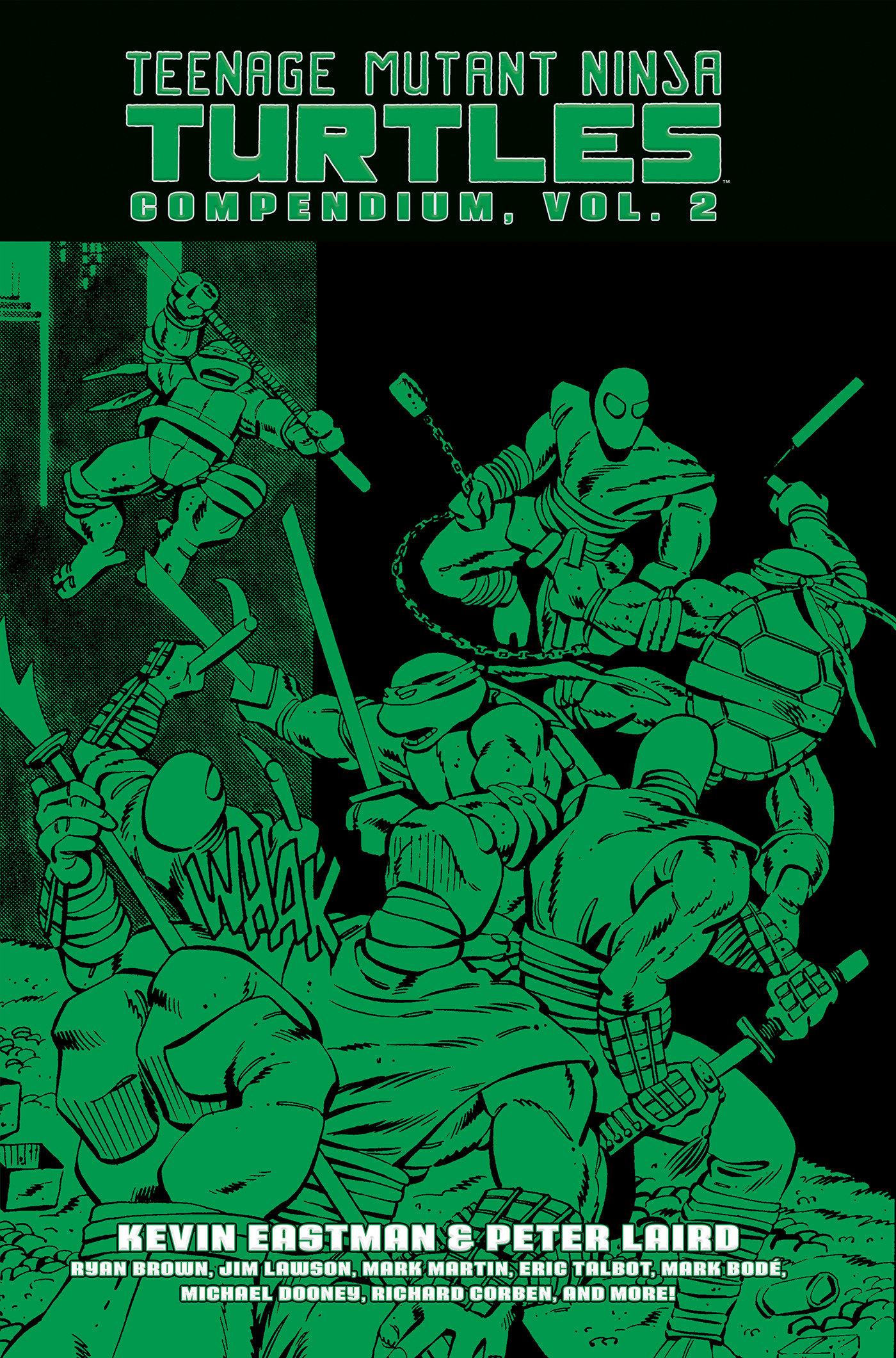 Vorderes Coverbild Teenage Mutant Ninja Turtles Compendium, Vol. 2