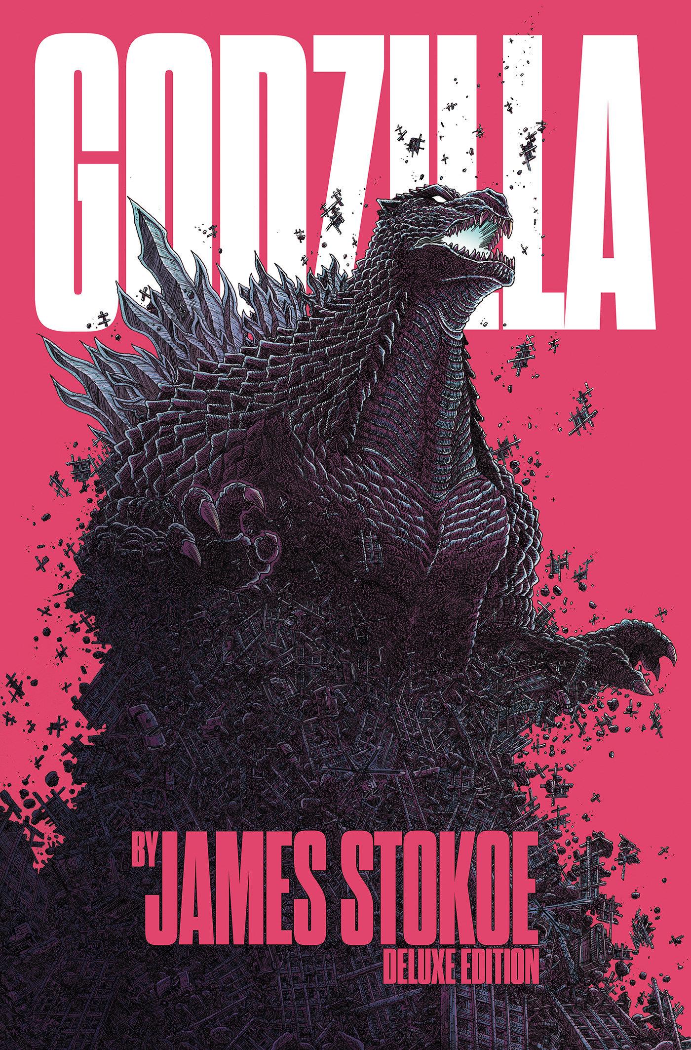 Vorderes Coverbild Godzilla by James Stokoe Deluxe Edition