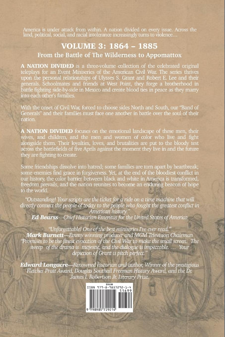 Rückseitencover A Nation Divided