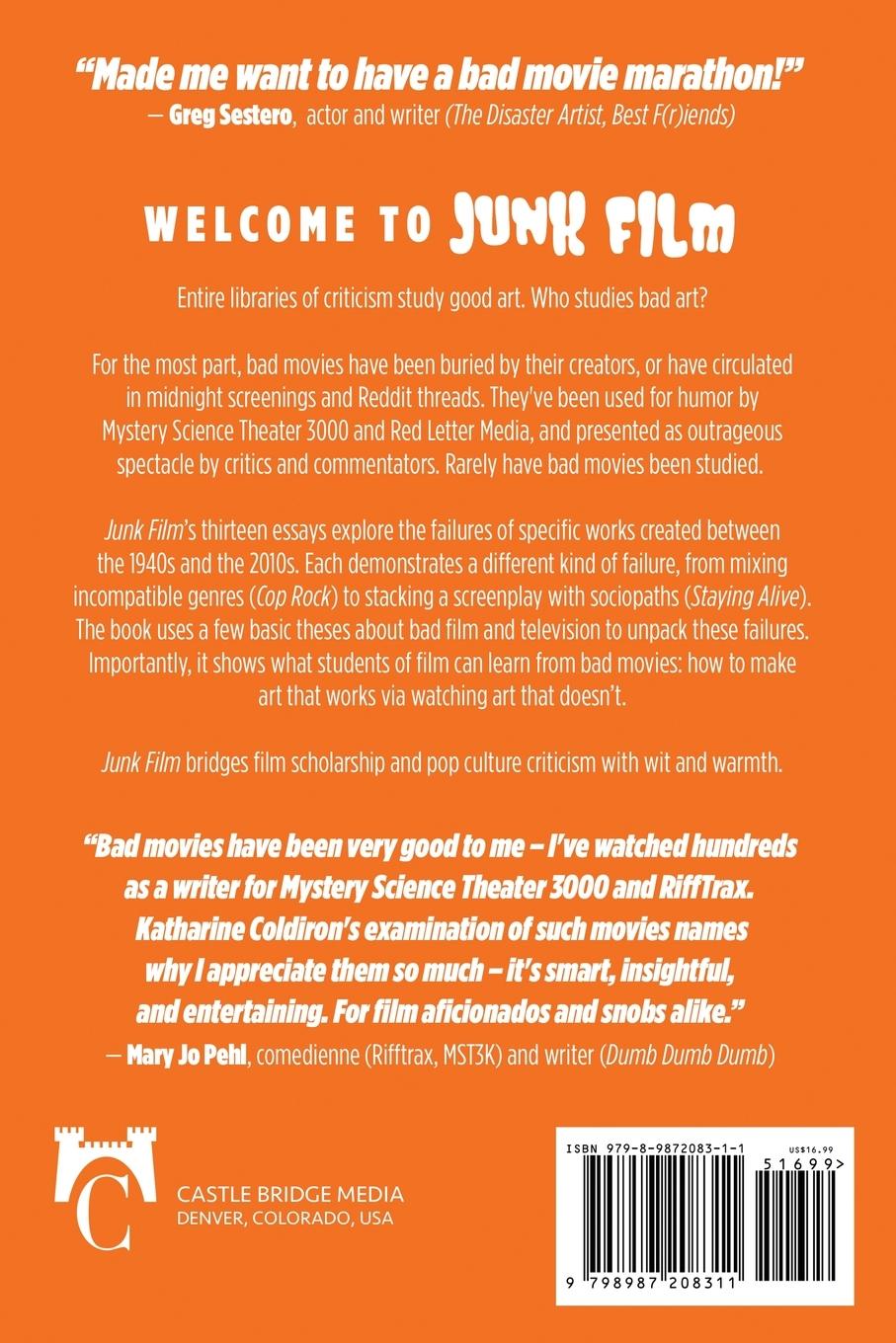 Rückseitencover Junk Film