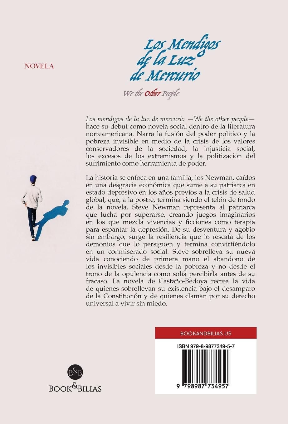 Rückseitencover Los Mendigos de la Luz de Mercurio